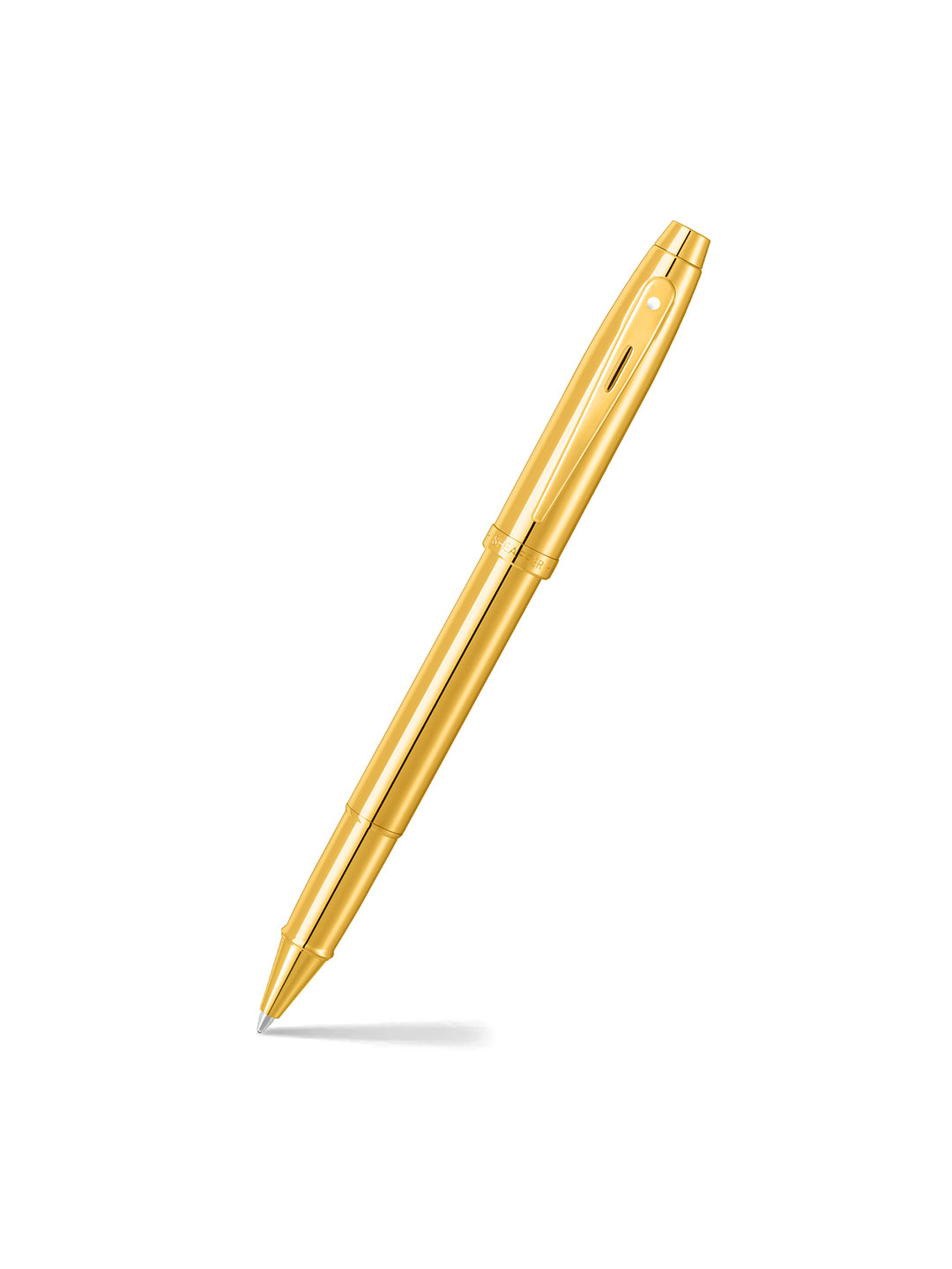 Sheaffer Gold Toned With Gold Trim E9372 Gift100 Rollerball Pen