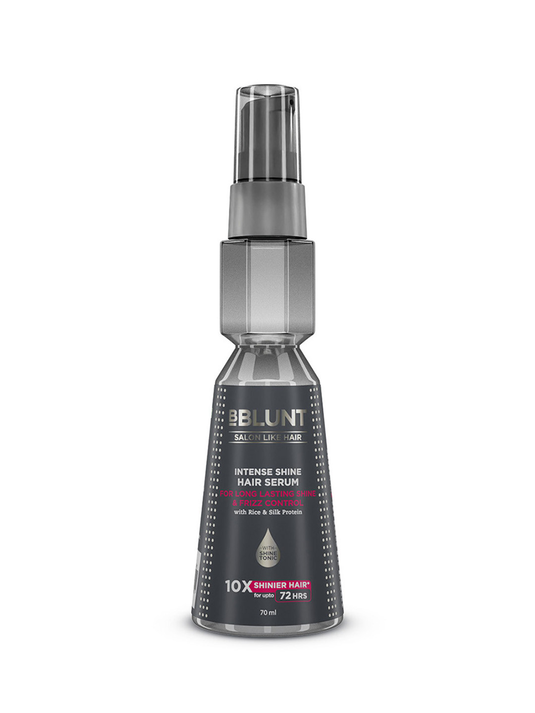 BBLUNT Intense Shine Hair Serum For 10X Shinier Hair - 70ml