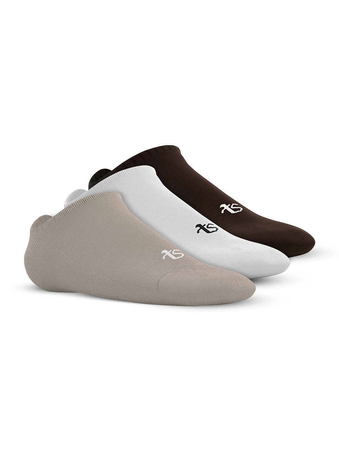 TalkingSox Unisex Pack Of 3 Durable Moisture Wicking Shoe Liner Socks