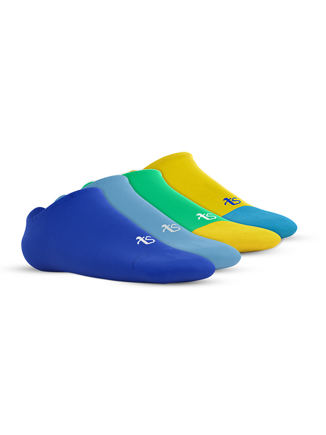 TalkingSox Pack of 4 Shoe Liners Socks