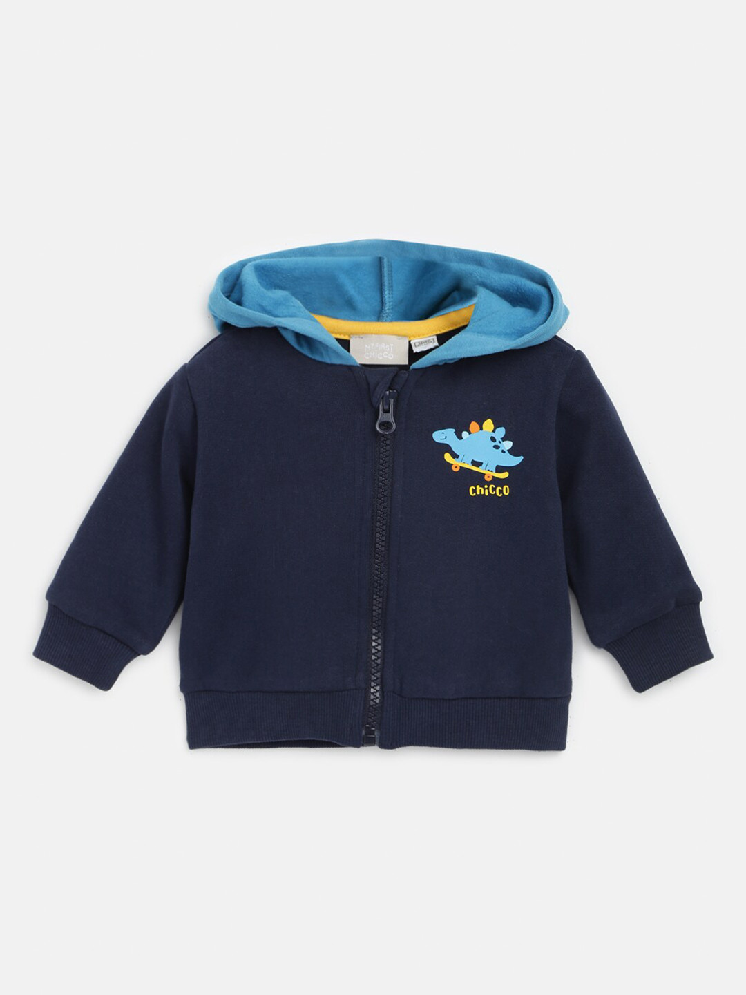 Chicco Boys Hooded Ribbed Cotton Sweaters