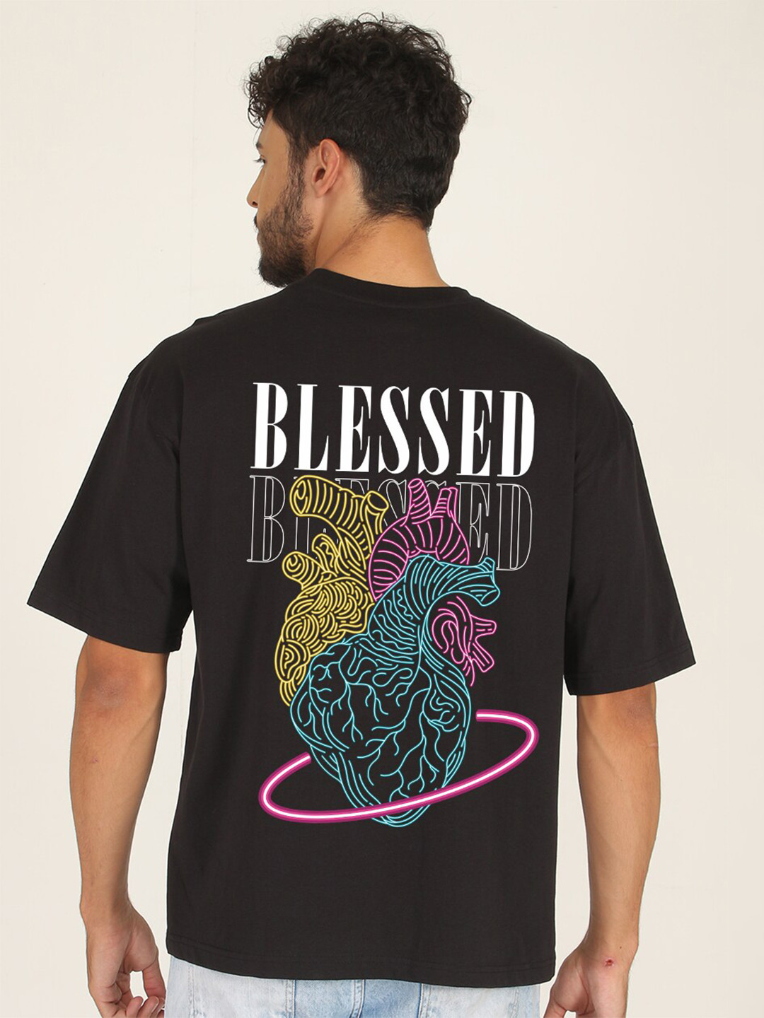 Teeshut  Graphic Printed Cotton Over Sized T-shirt