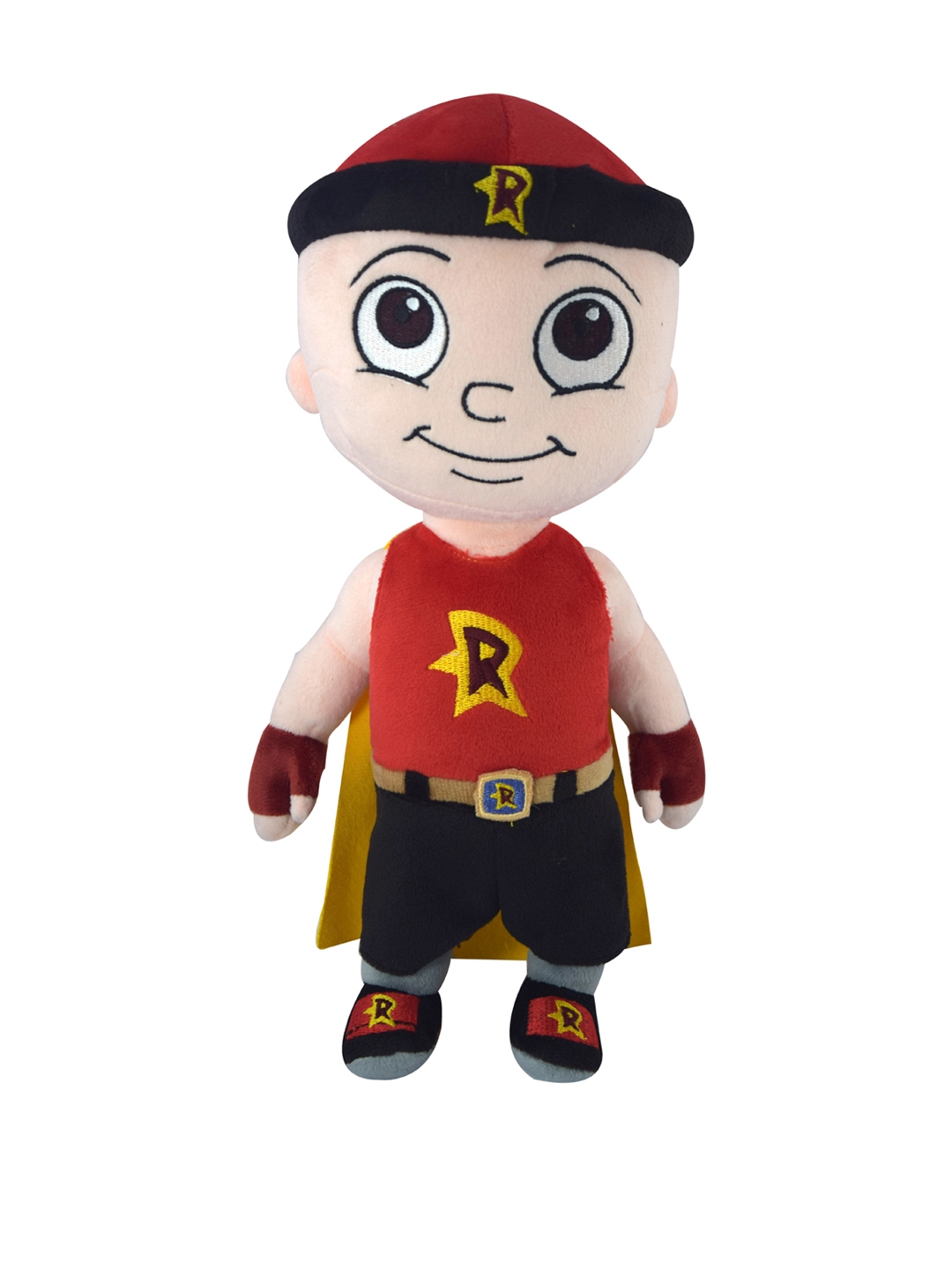 Chhota Bheem Red Multicolor Mighty Raju Plush Toy