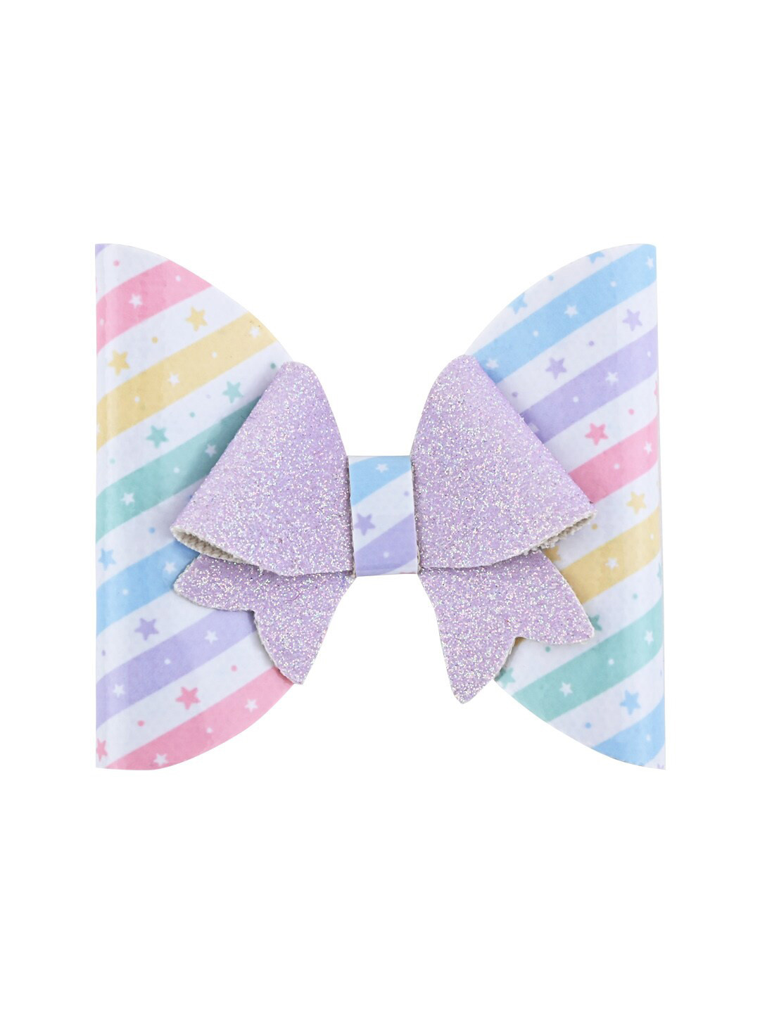 Aye Candy Girls Striped Alligator Hair Clip