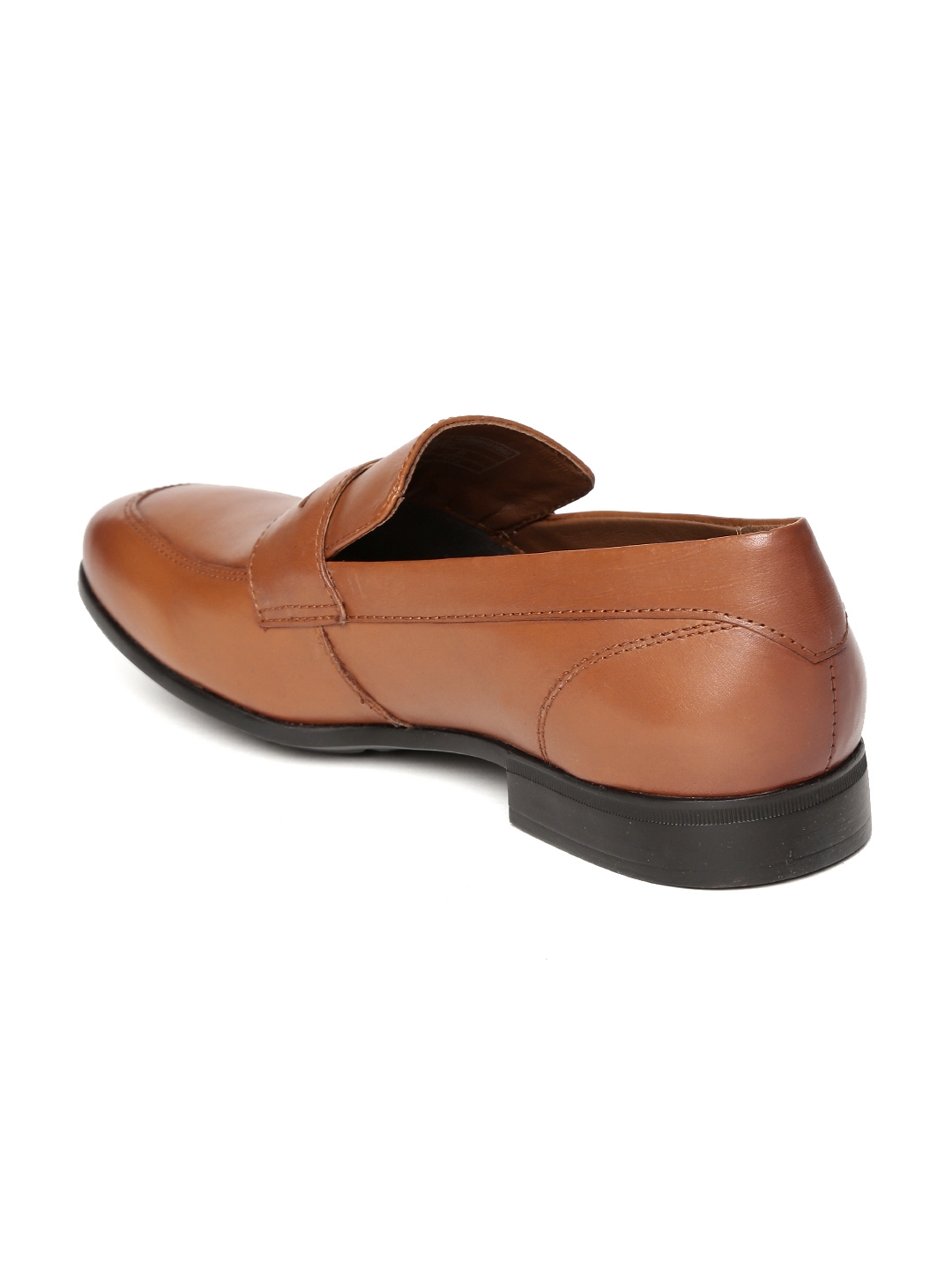 Brown Leather Semiformal Slip 