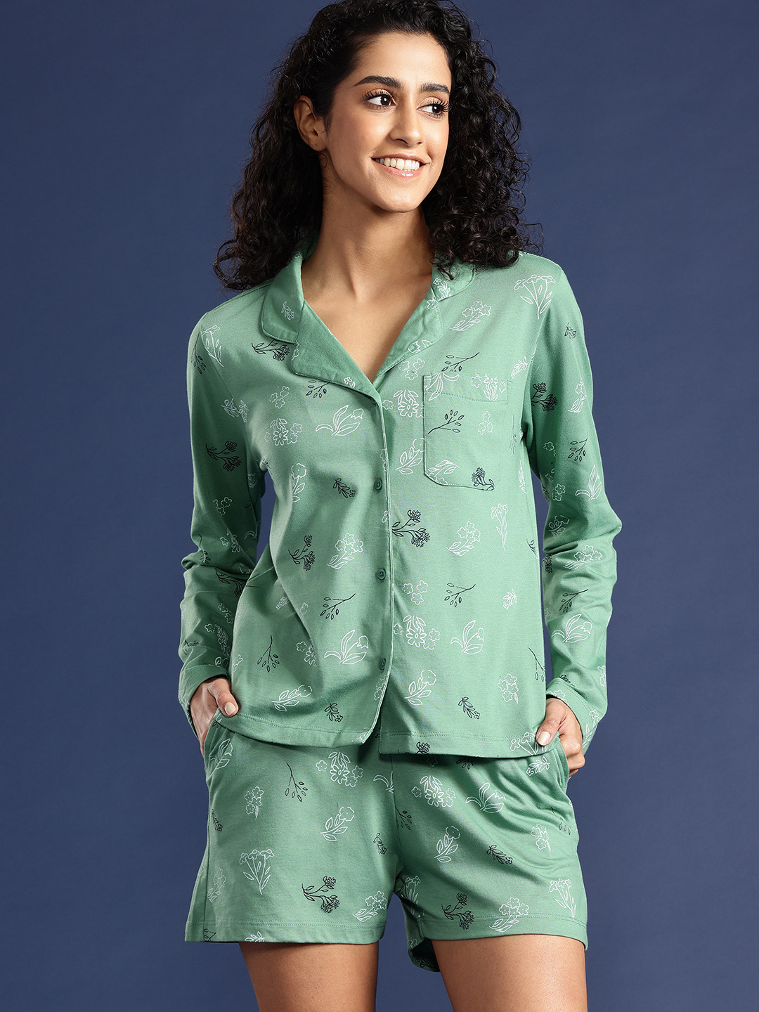Mast & Harbour Women Floral Print Short Set