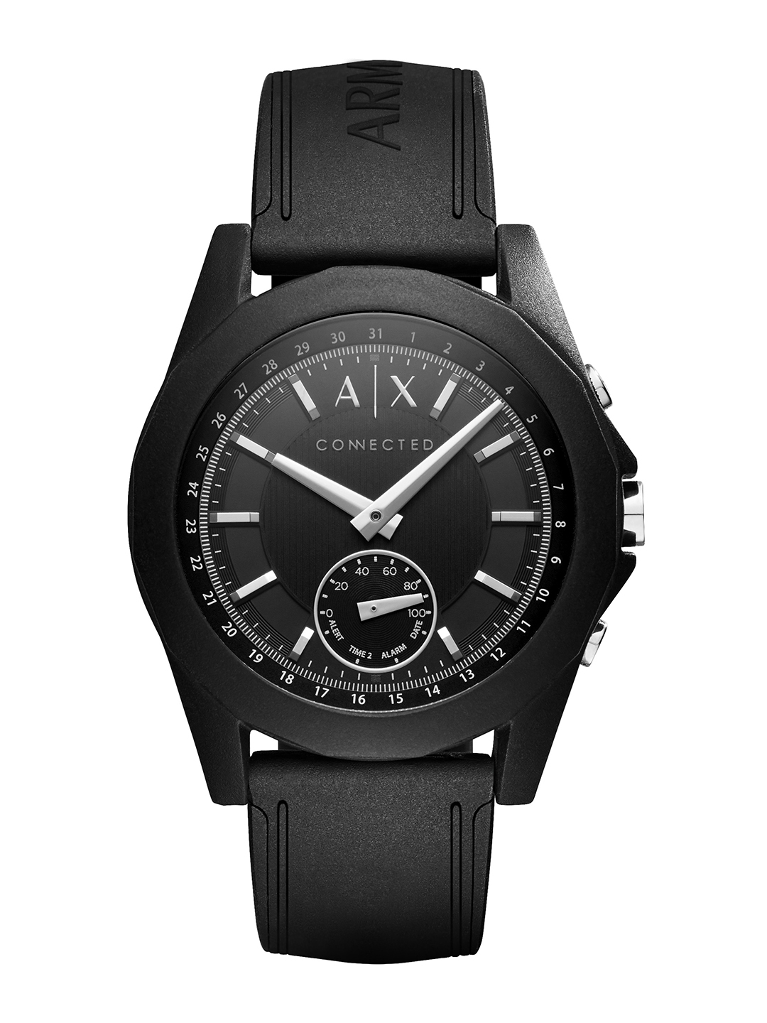 Buy Armani Exchange Men Black Hybrid Smart Watches AXT1001 - Smart Watches  for Men 2440946 | Myntra