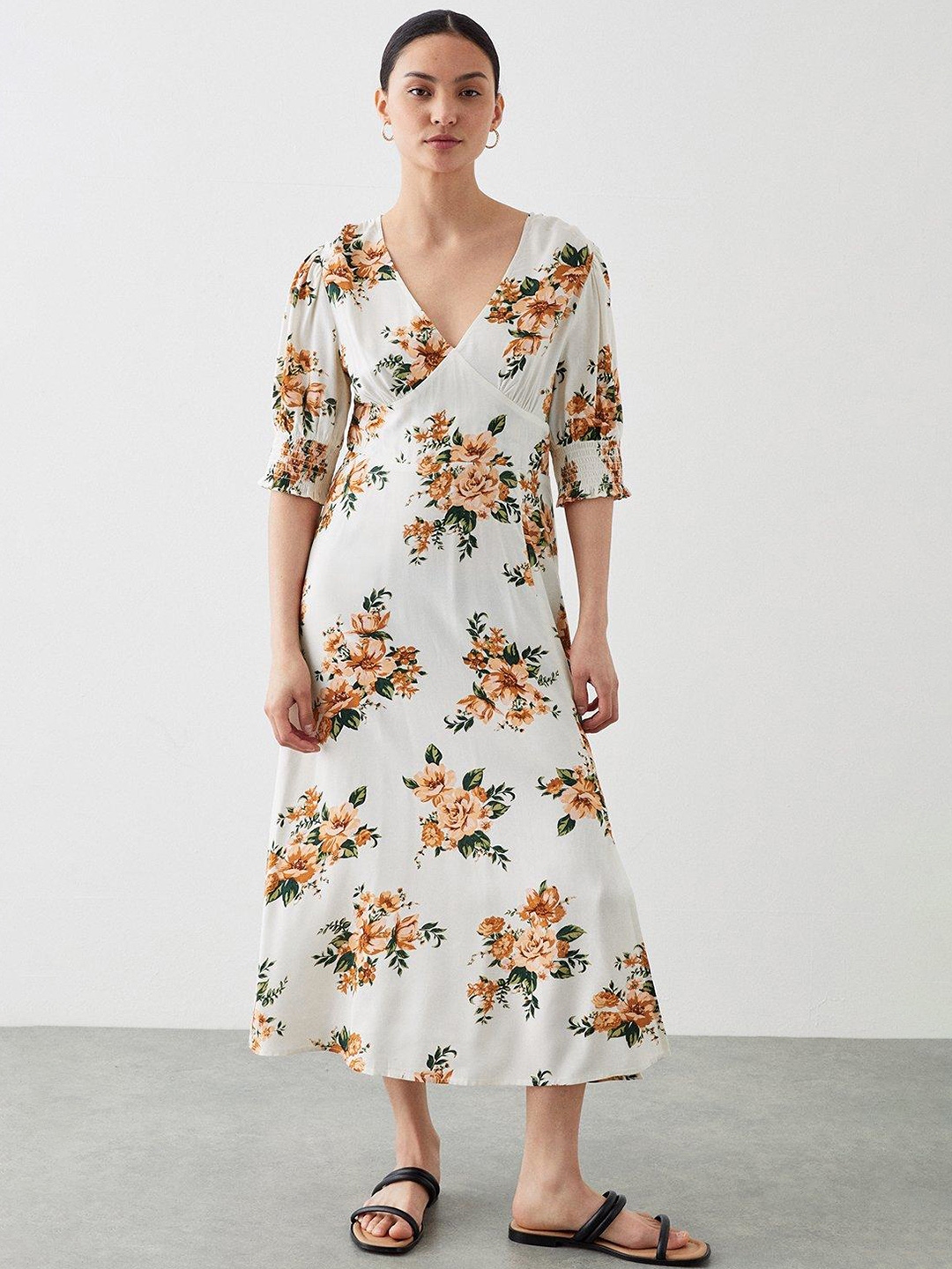 Dorothy perkins hotsell tropical print dress