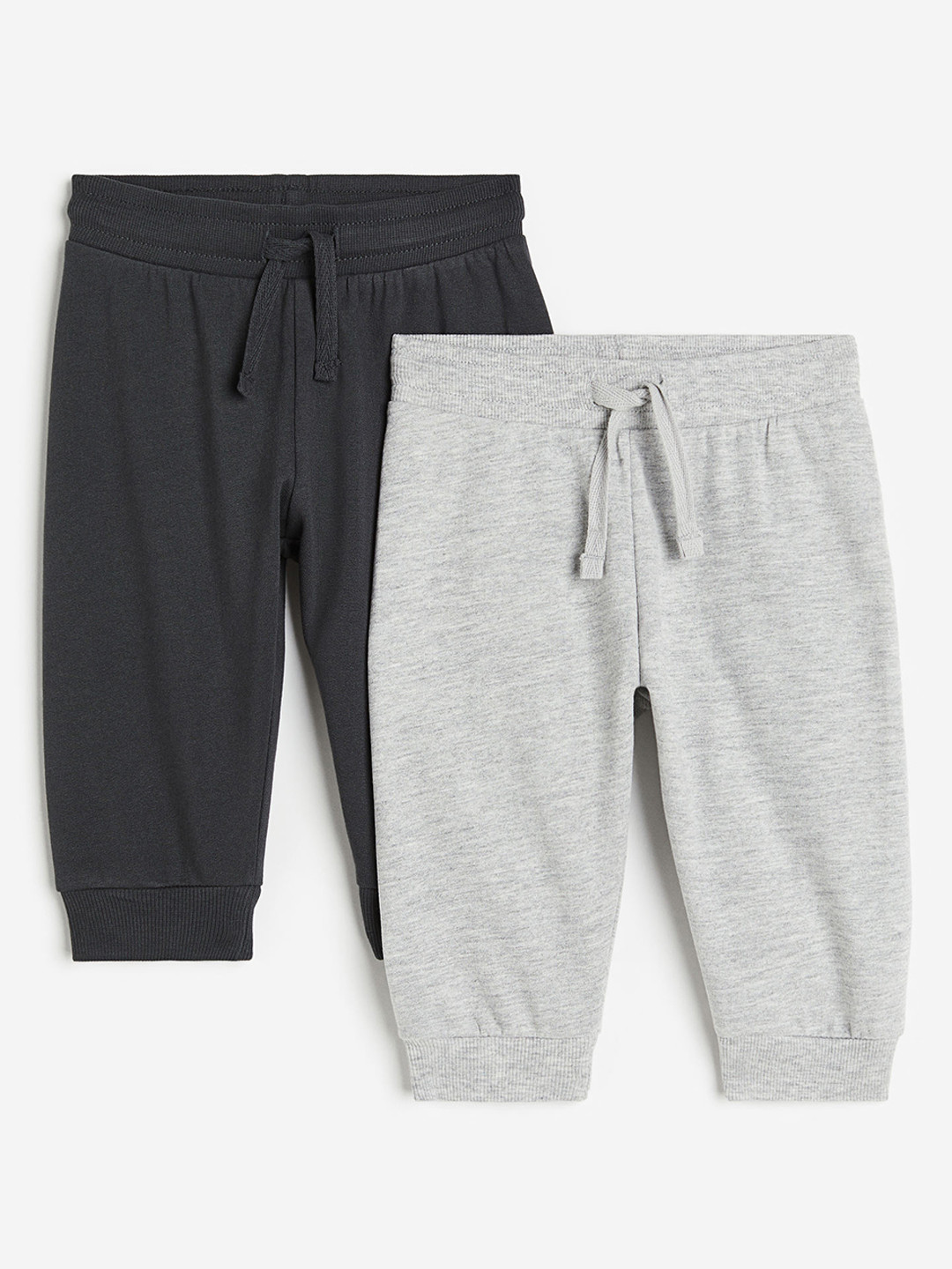 H&M Boys Pure Cotton 2-Pack Joggers