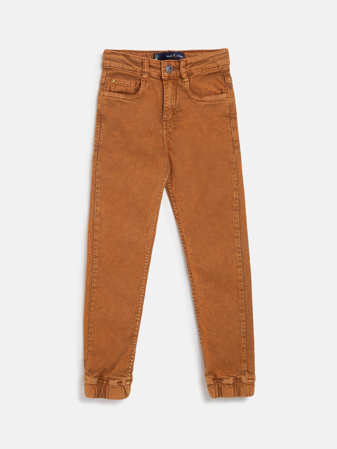 TALES & STORIES Boys Mid Rise Plain Joggers