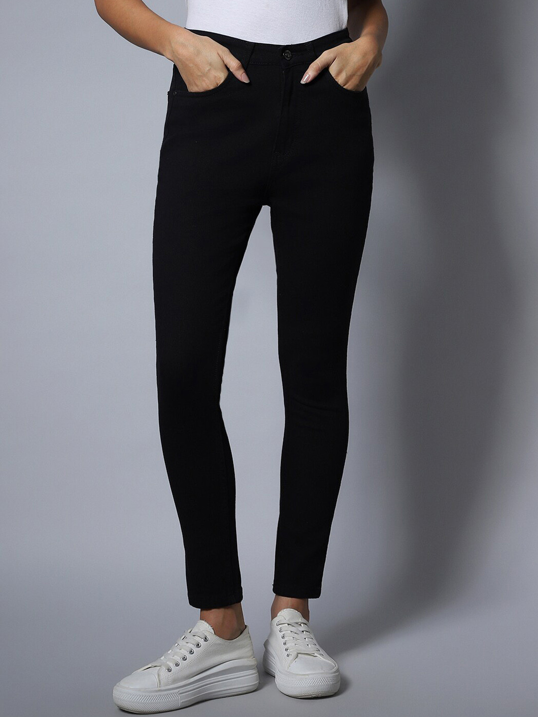 High Star Stretch Super Skinny Fit Clean Look Jeans