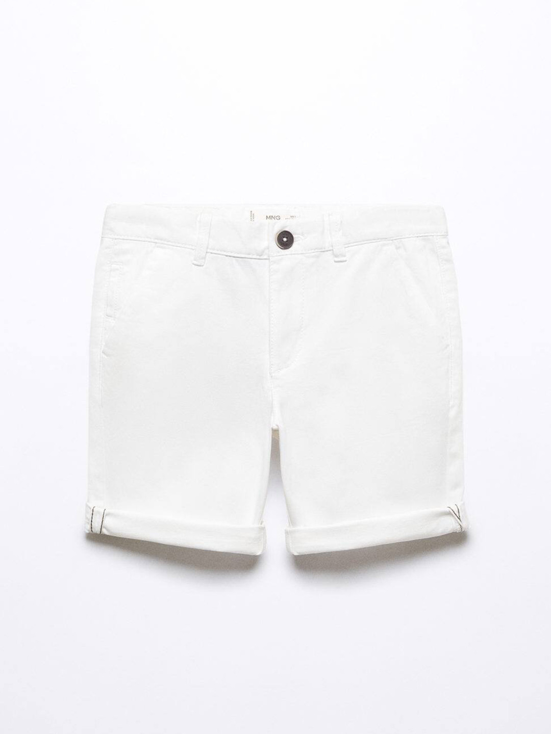 Mango Kids Boys Mid-Rise Regular Fit Bermuda Shorts