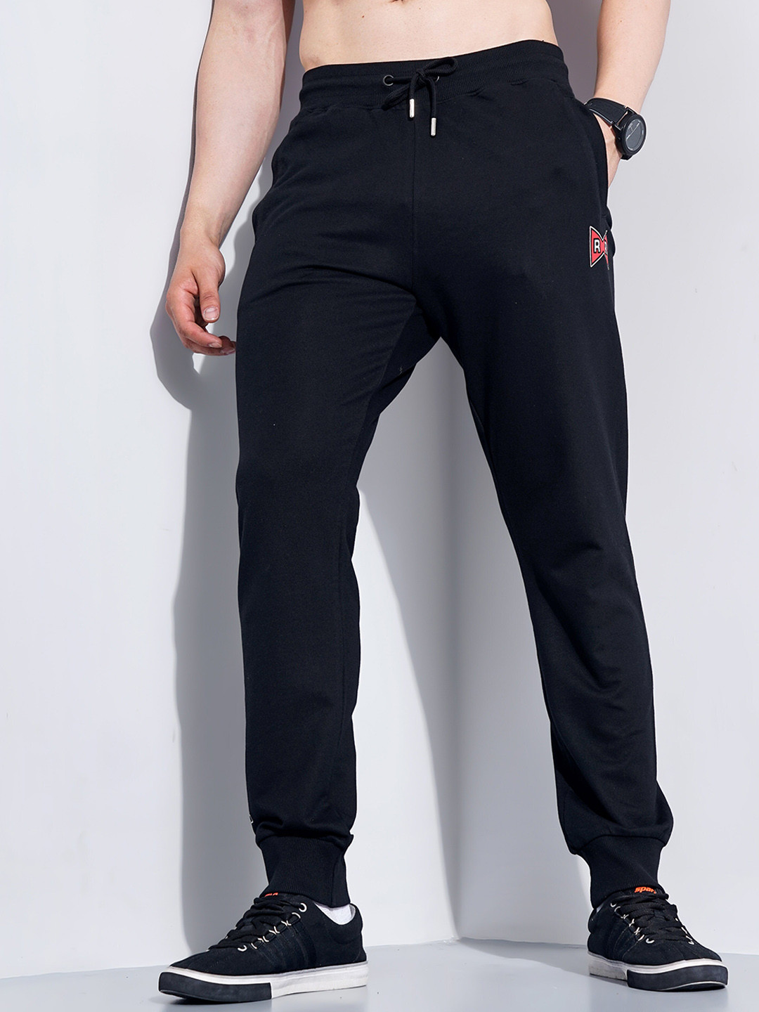 Celio Men Dragon Ball Z Printed Mid Rise Cotton Joggers