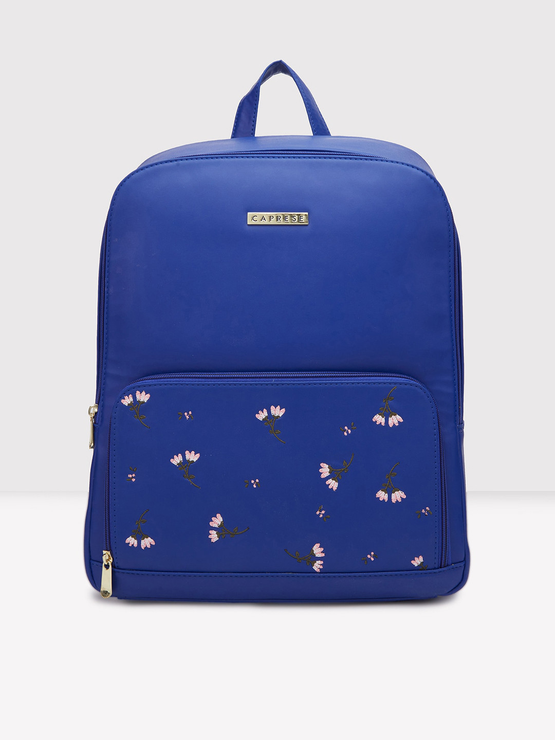 Caprese Adah Women Blue Large Backpack