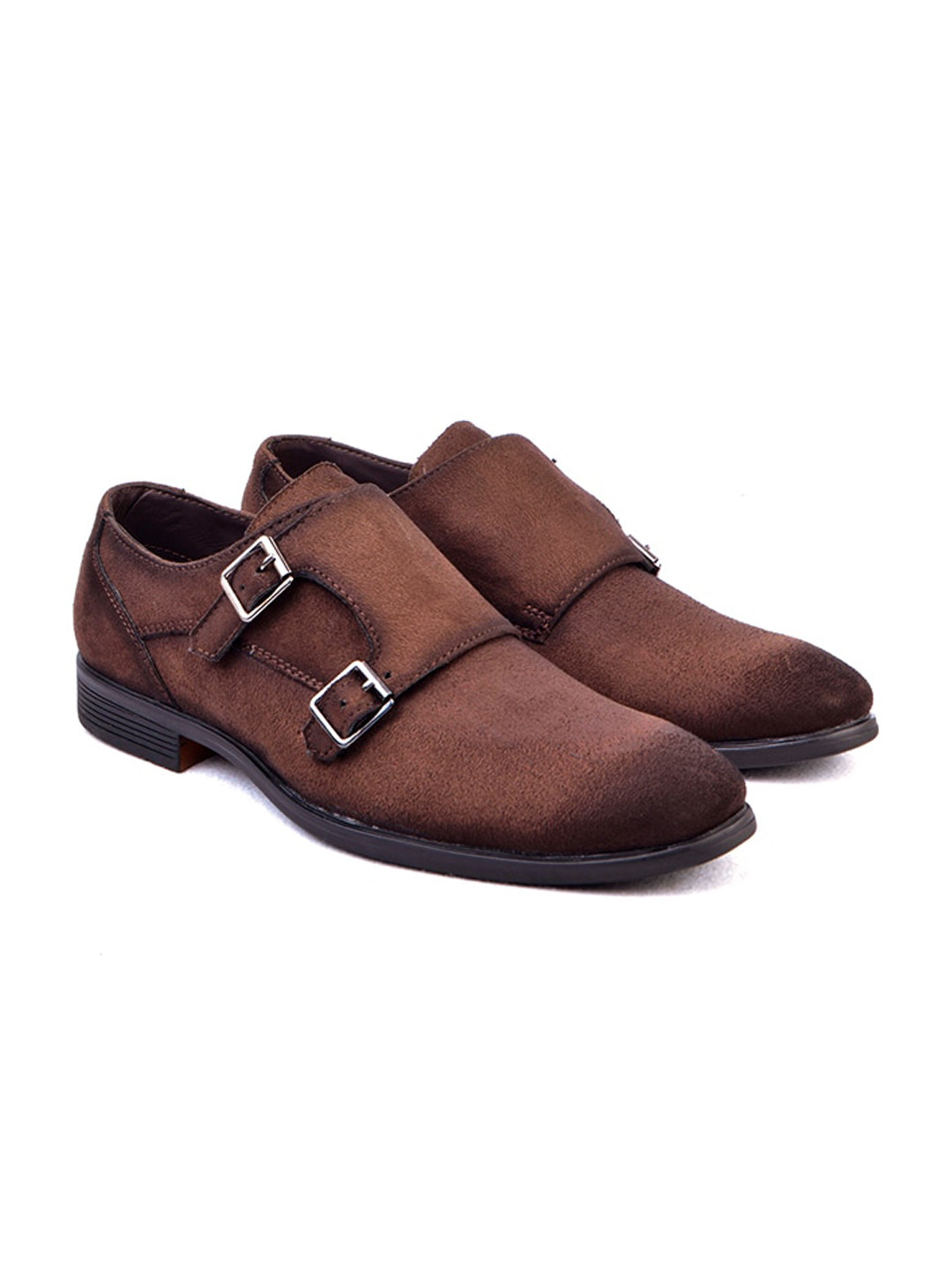 Cliff Fjord Men Double Monk Formal Shoes
