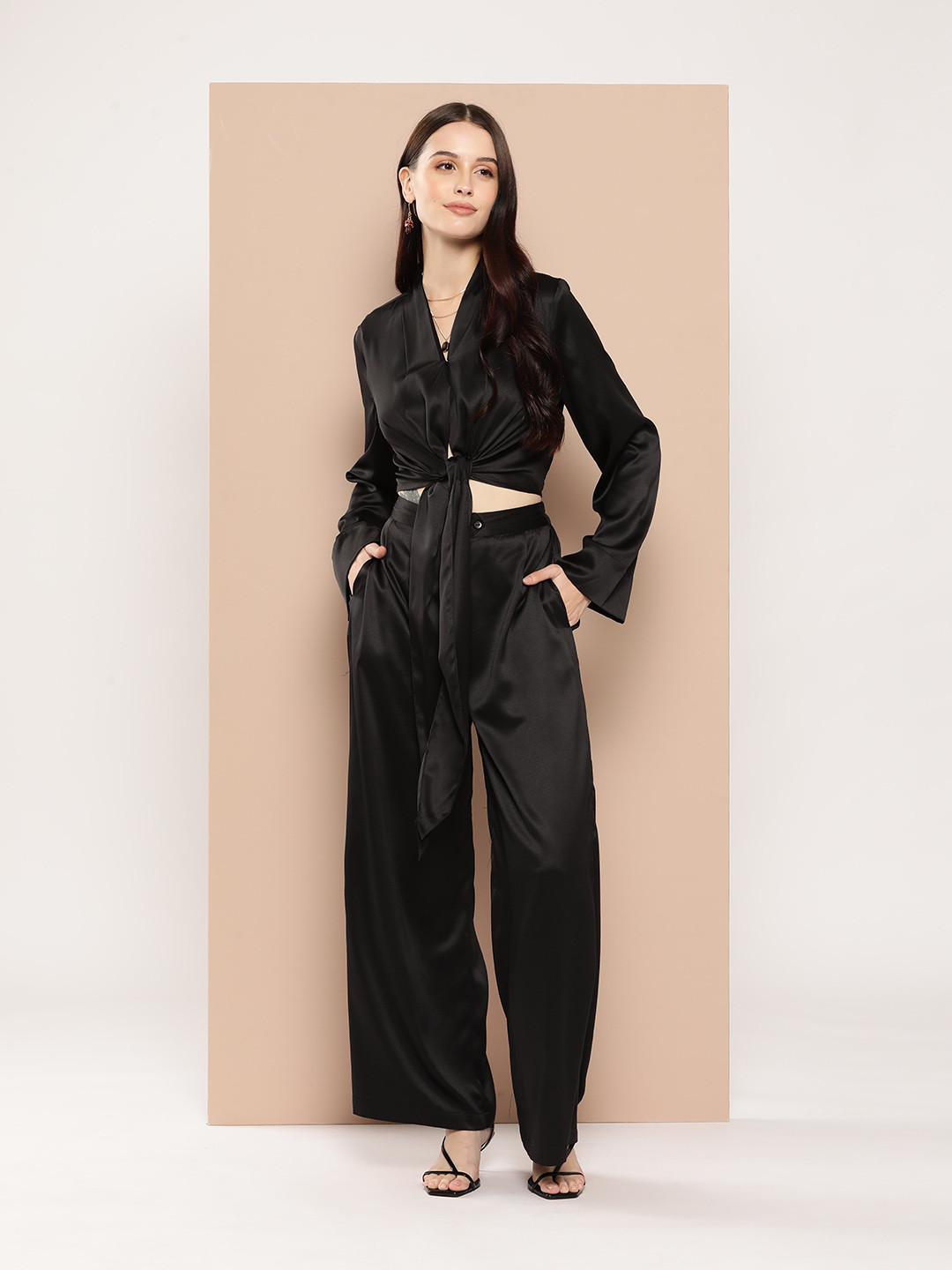 HERE&NOW Satin-Finish Co-Ords