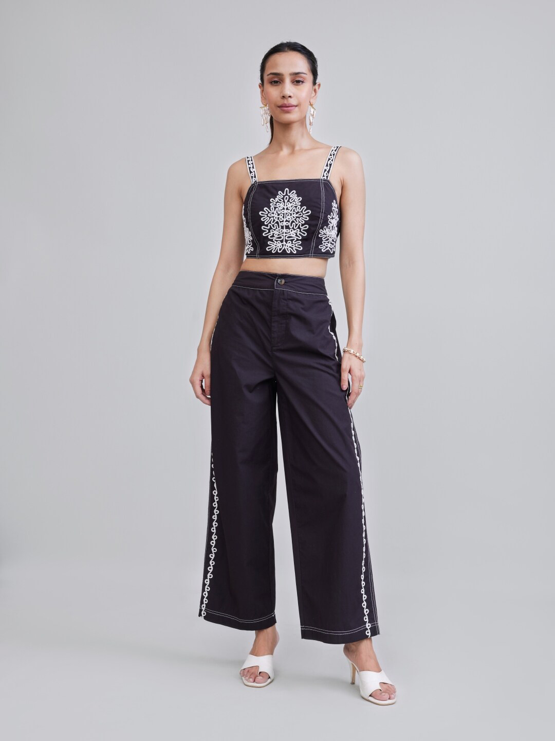 Style Island Printed Cotton Top