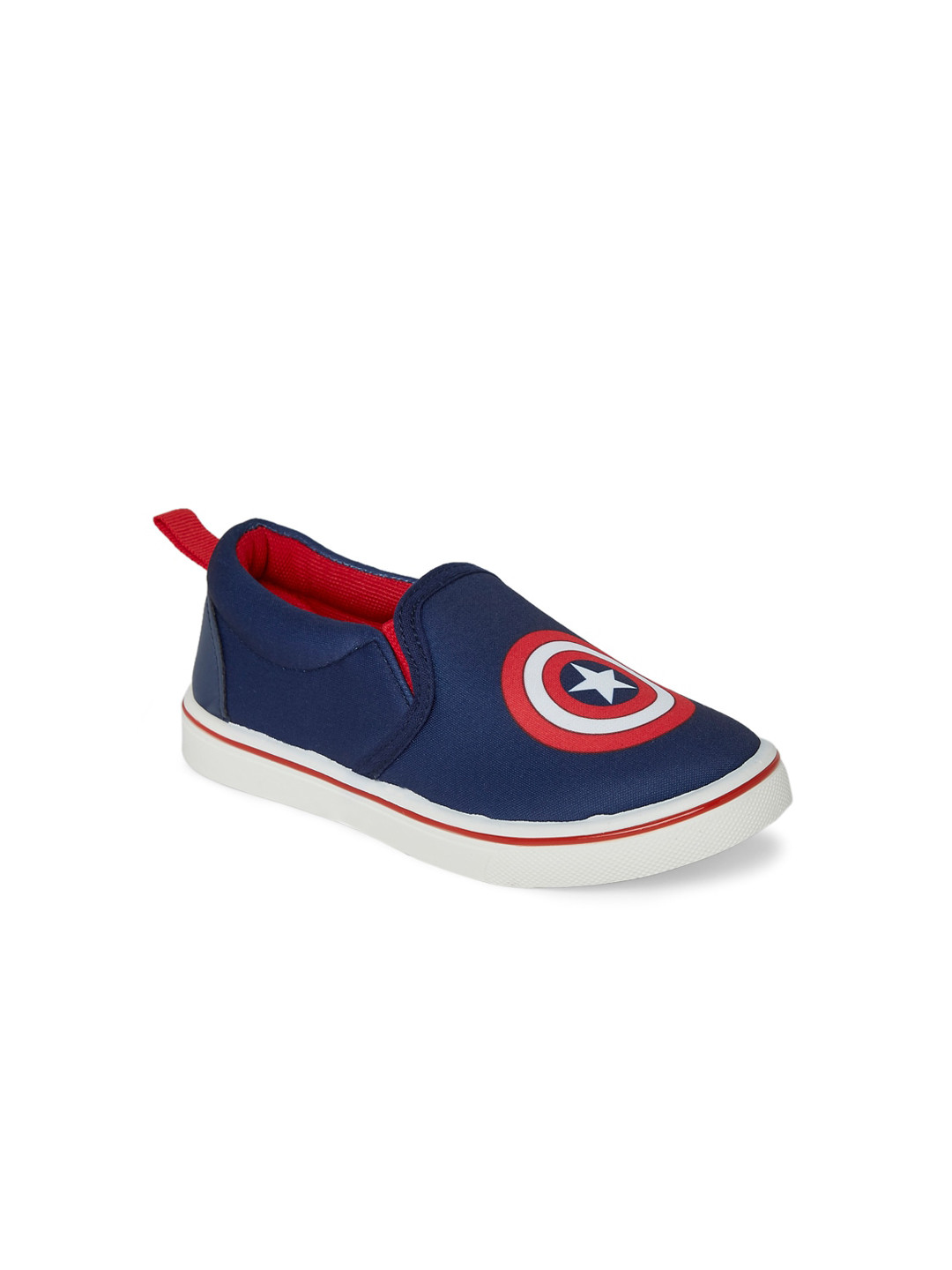 Pantaloons Junior Boys Captain America Printed Slip-On Sneakers