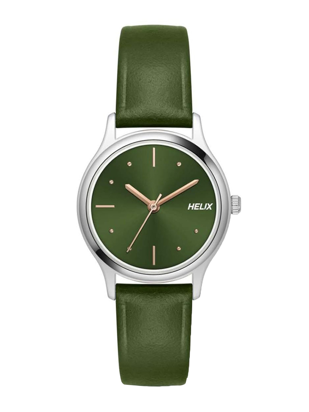 Helix Stainless Steel Straps Analogue Watch