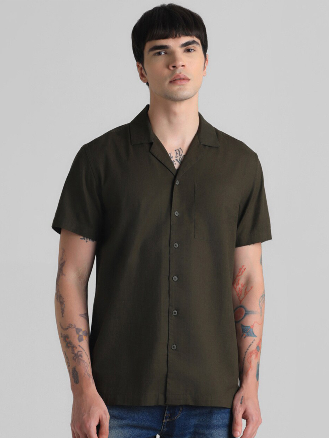 Jack & Jones Opaque Pure Cotton Casual Shirt