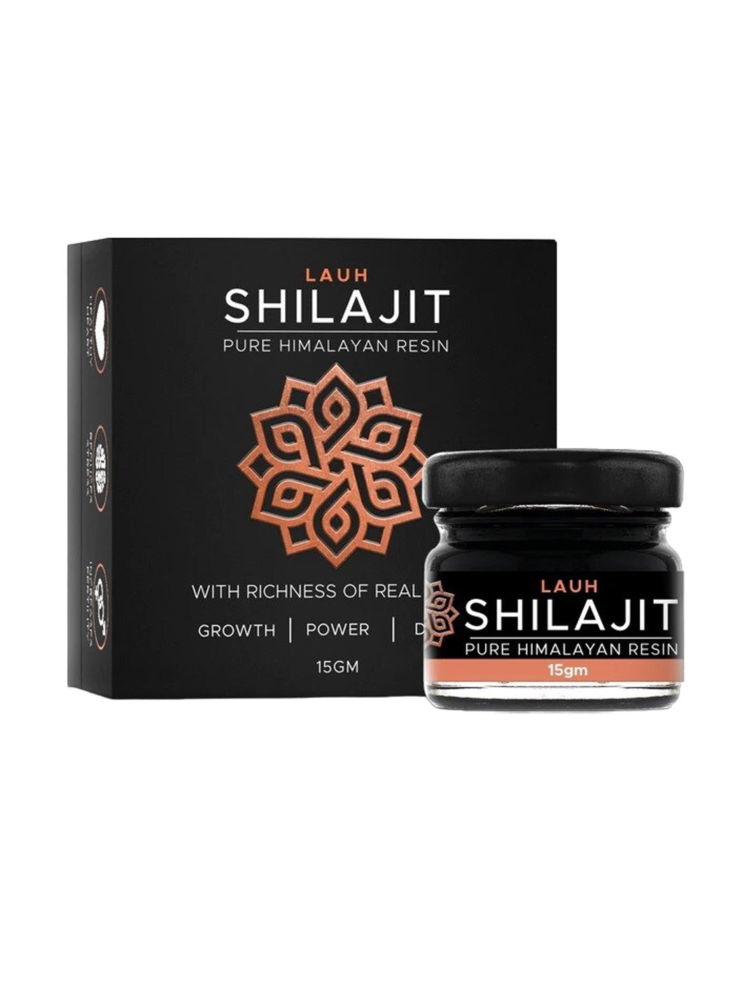 Instant Veda Pure Himalayan Shilajit Liquid Resin with Iron - 15 g