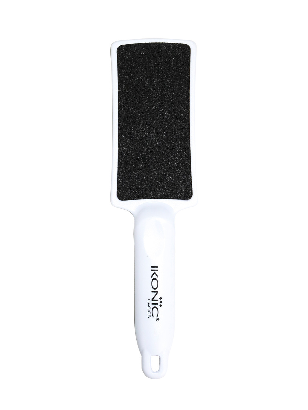 Ikonic Basics IKB -707C Foot File To Remove Calluses & Dead Skin - White & Black