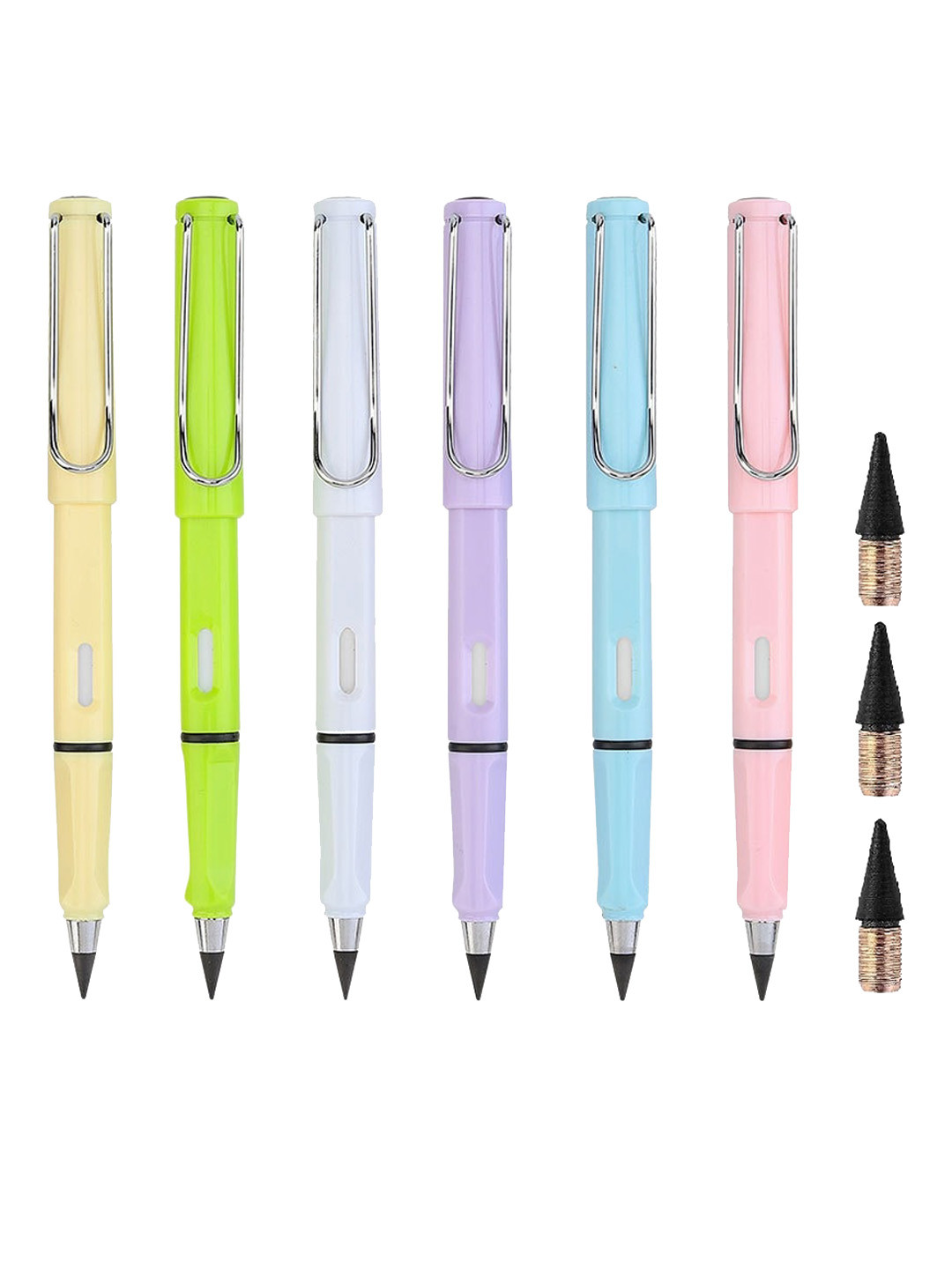 Alexvyan 6-Pcs Inkless Eternity Pencils