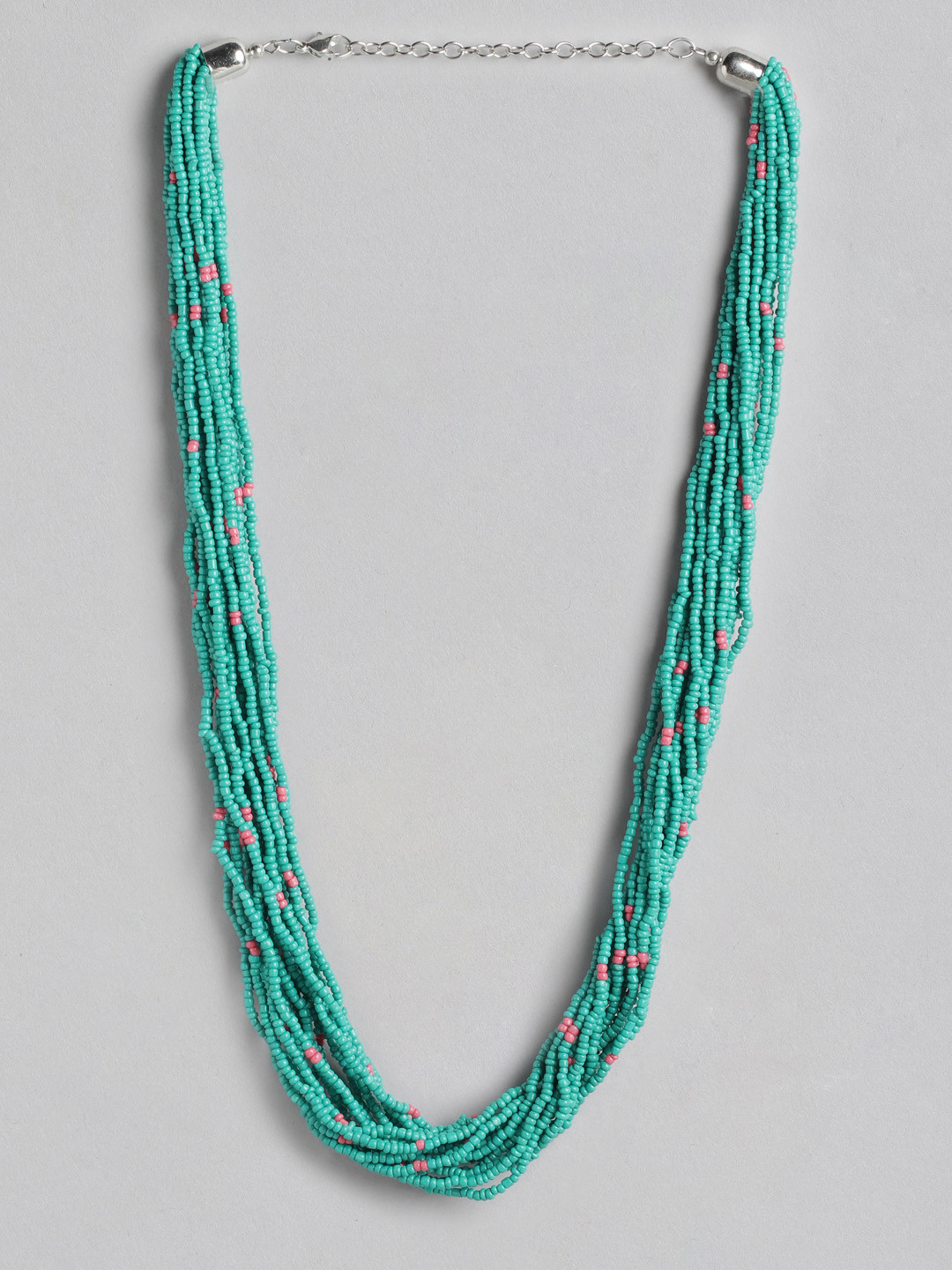 RICHEERA Brass Beaded Necklace