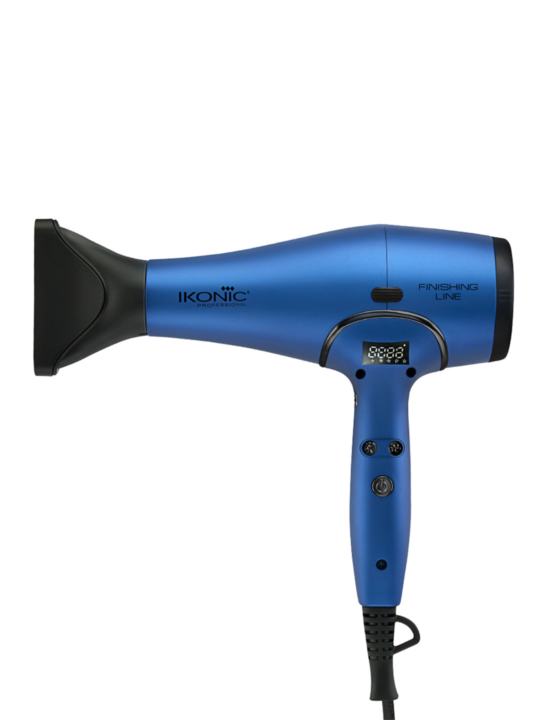 Ikonic Professional Finishing Line 2200-2400W Hair Dryer with High-Tech Luxury & AC Motor - Blue