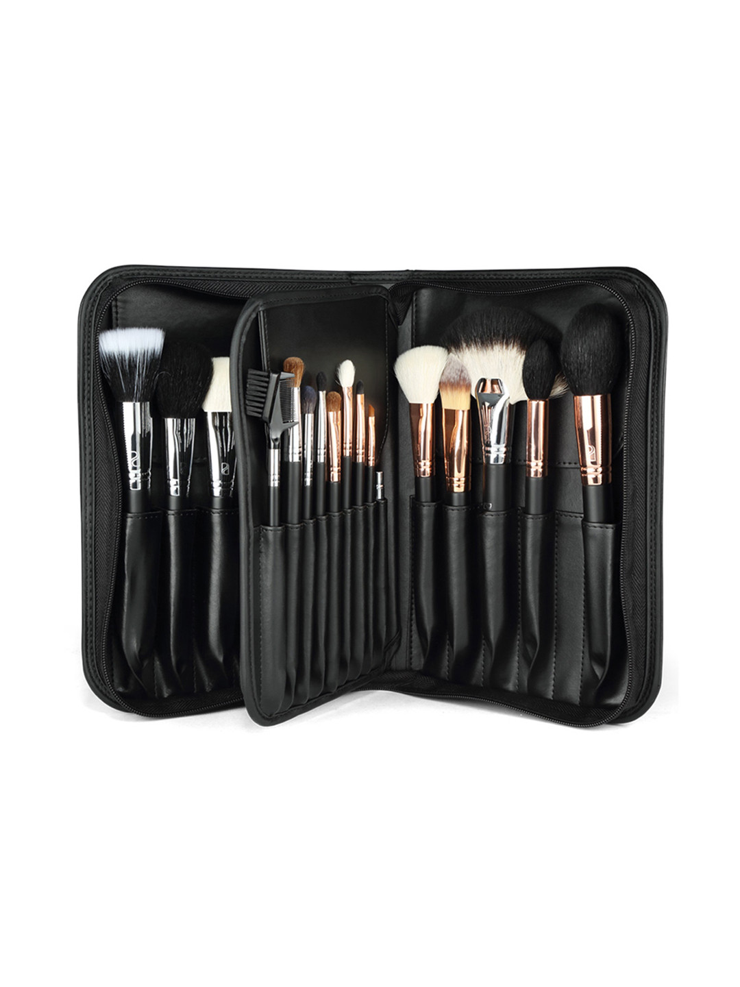 Proarte 28 Pcs Pro Makeup Brush Set - Black