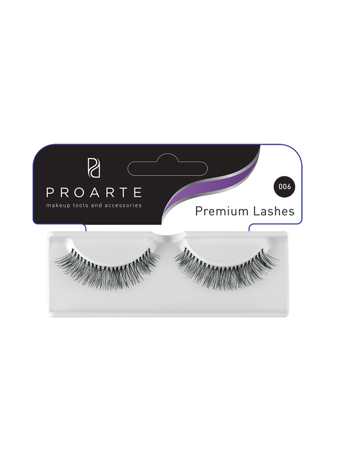 Proarte 006 Premium False Eyelashes - Black