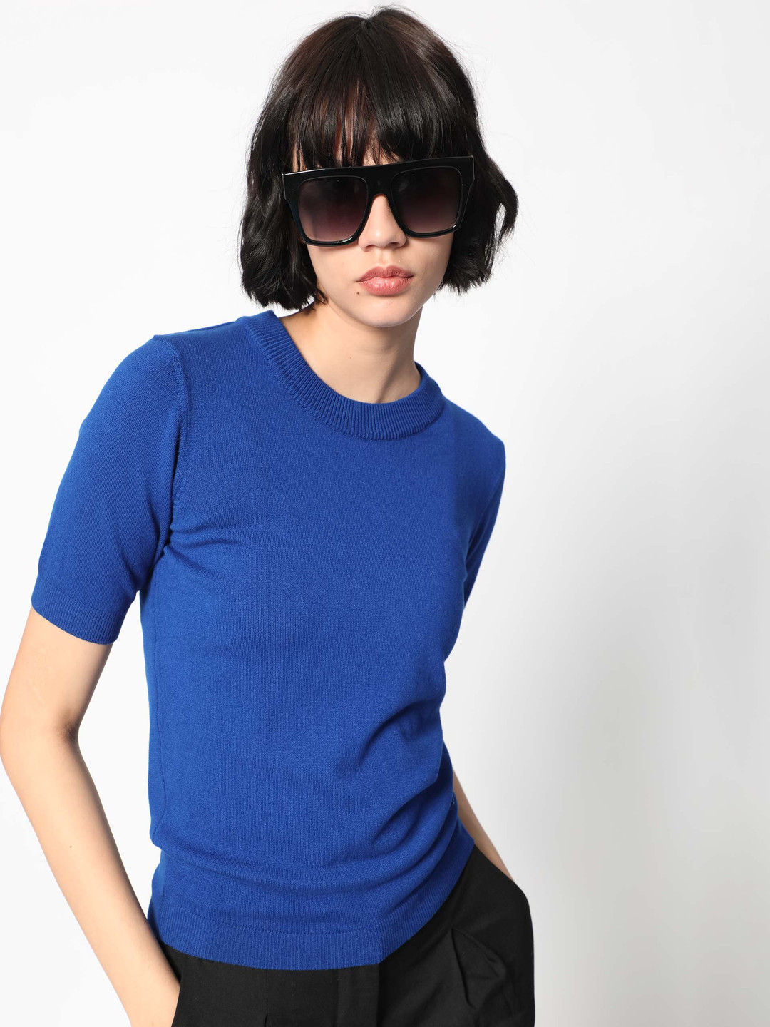 RAREISM Basic Round Neck Sweater