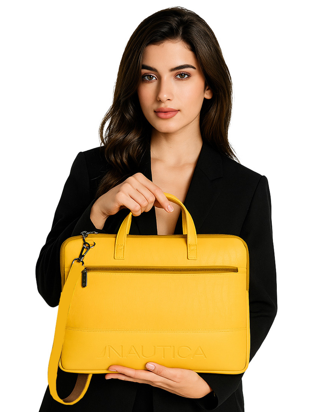 Nautica Unisex Textured Laptop Bag