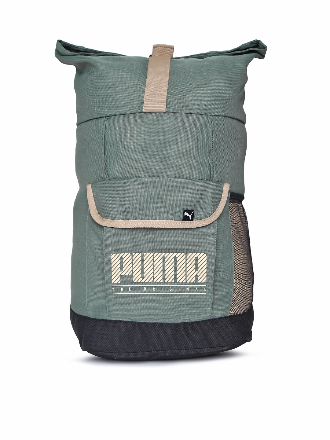 Buy Puma Unisex Grey Brand Logo Sole Plus Backpack Backpacks for