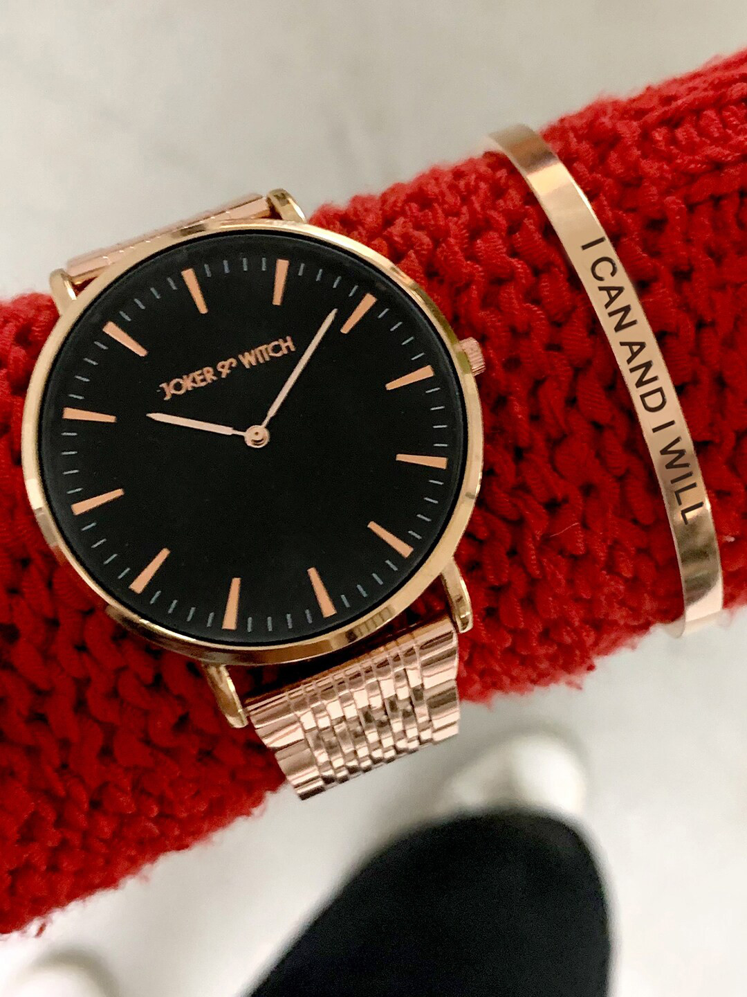 JOKER & WITCH Women Amiyah Watch & Bracelet Set Gift Set JWBS501