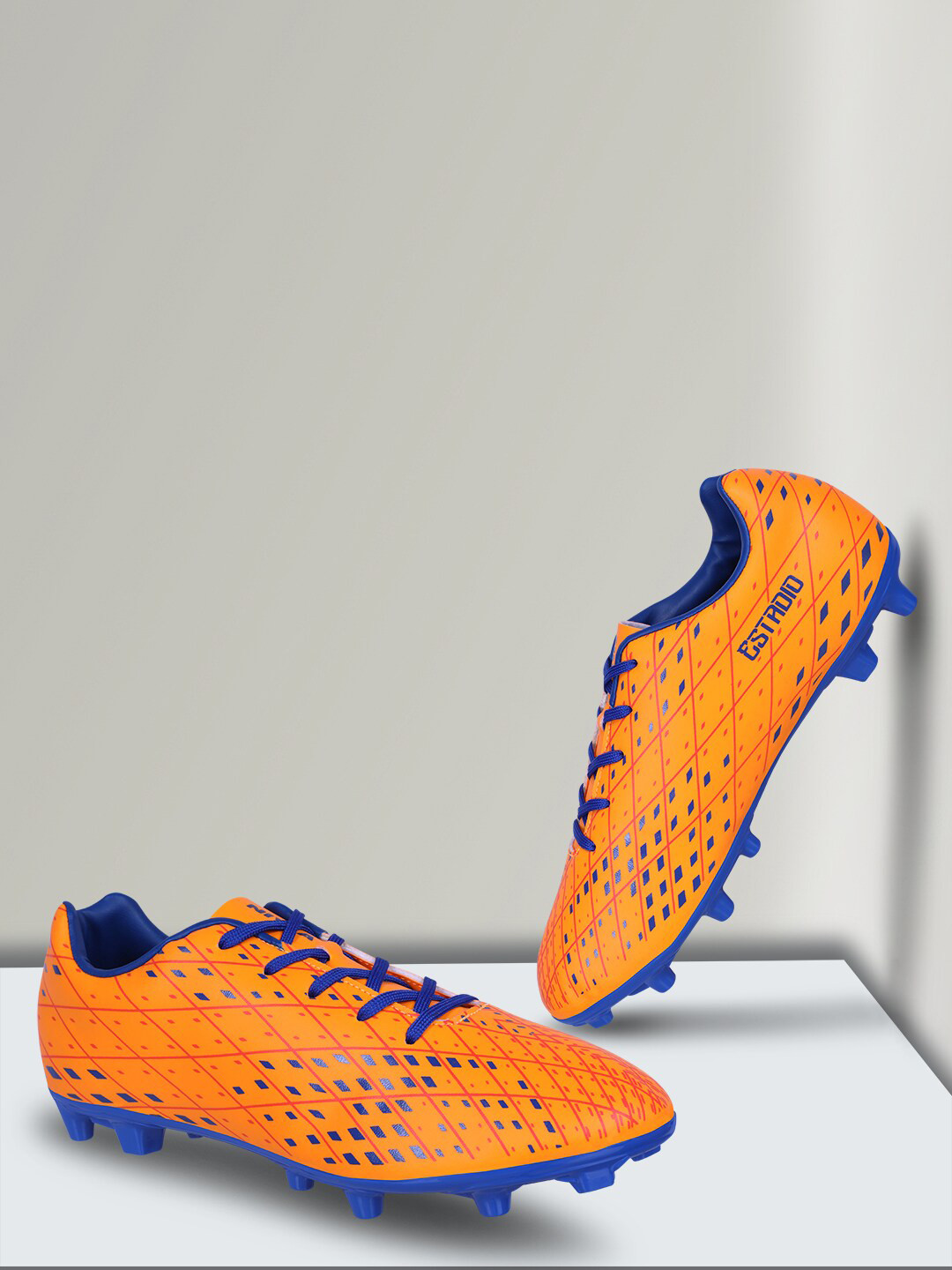 Nivia Men Orange ESTADIO Football Shoes