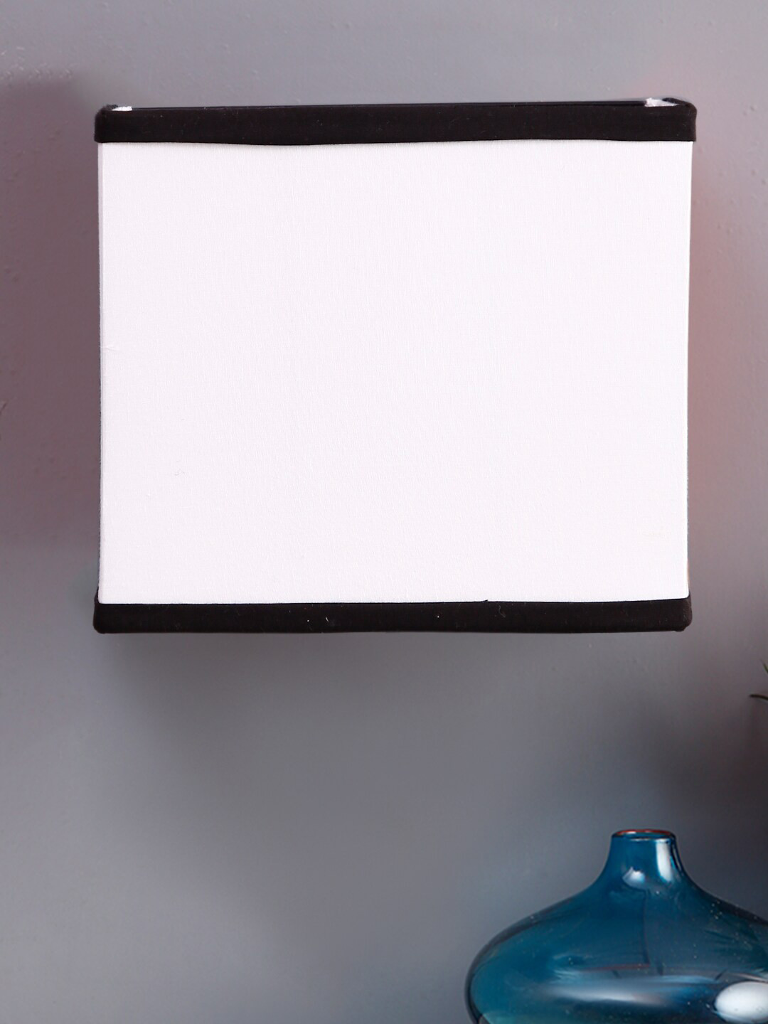 Devansh White Half Square Wall Mounted Lamp