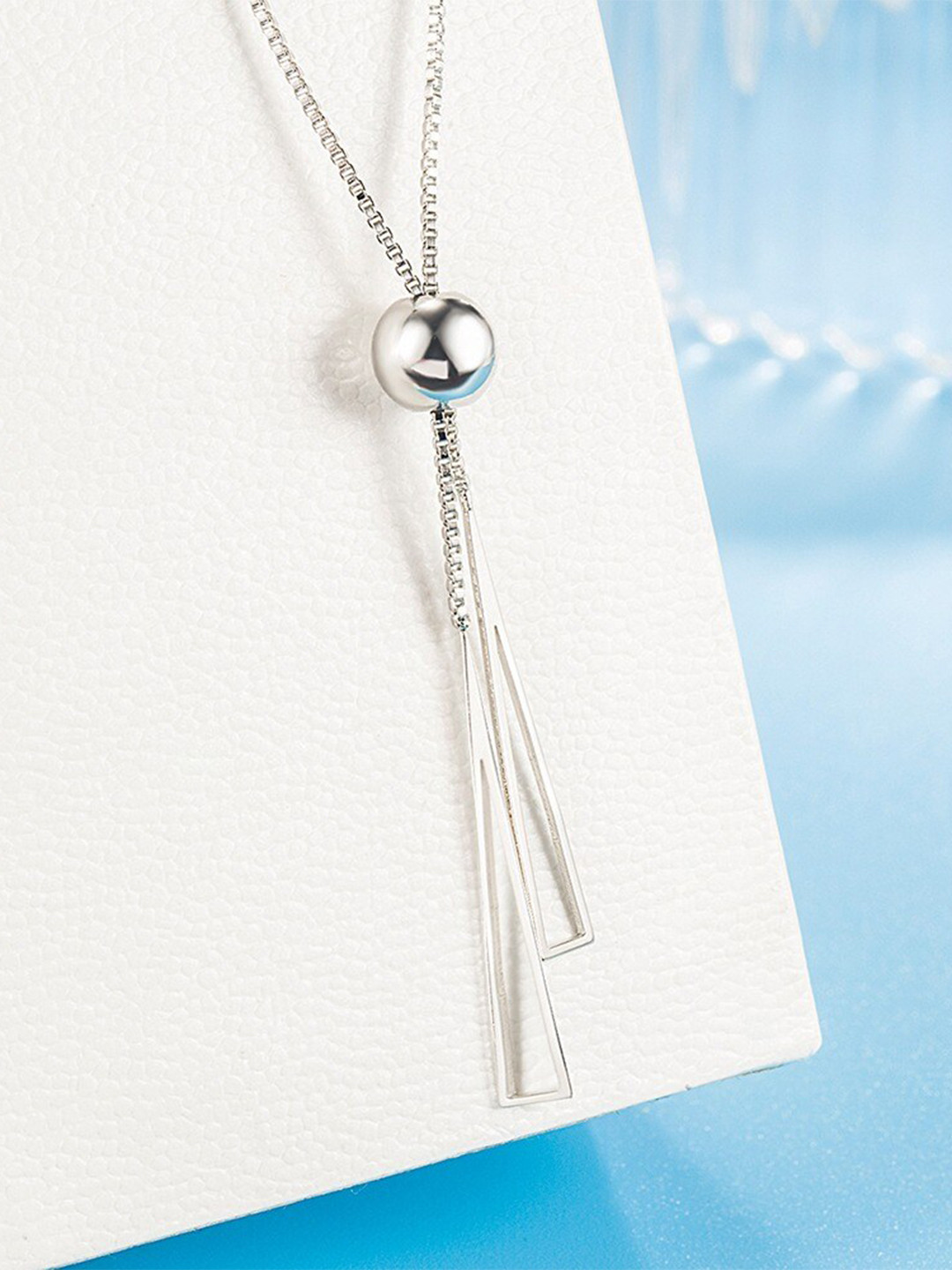 MYKI Stainless Steel Silver Plated Chain