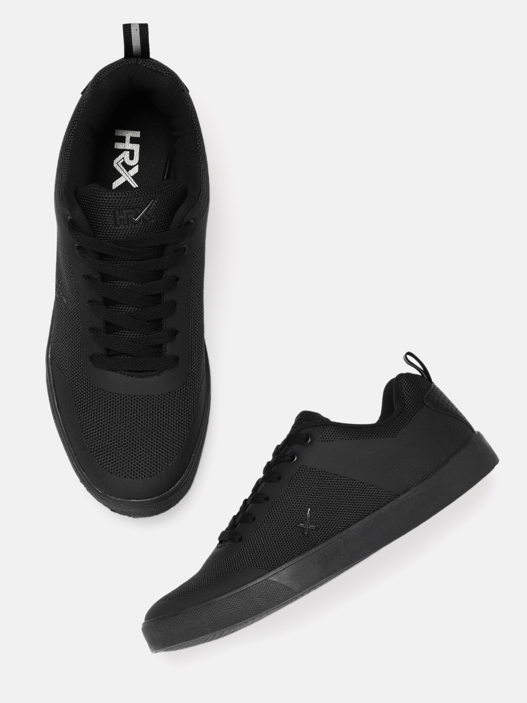Hrx black clearance casual shoes