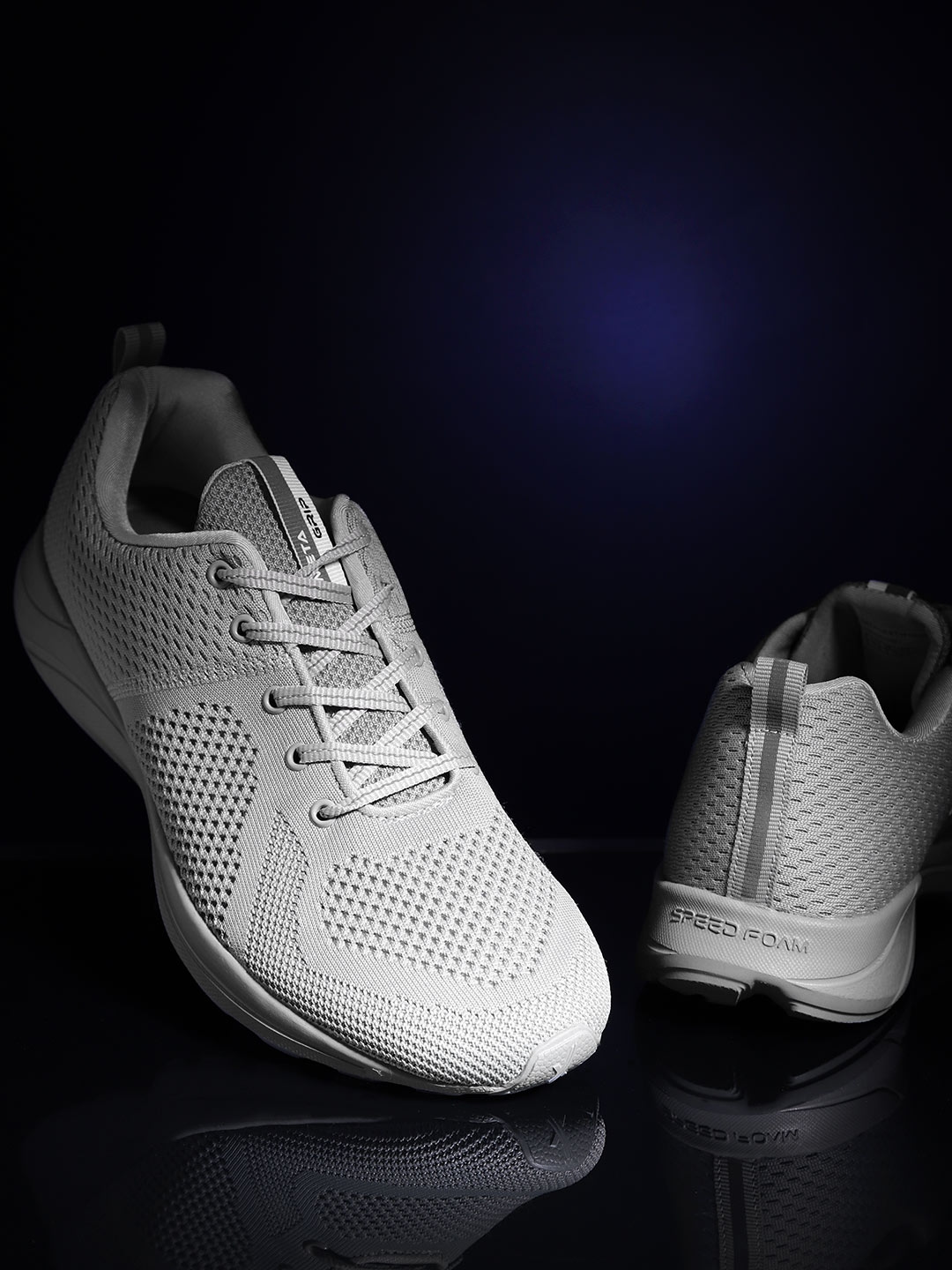 hrx grey running shoes