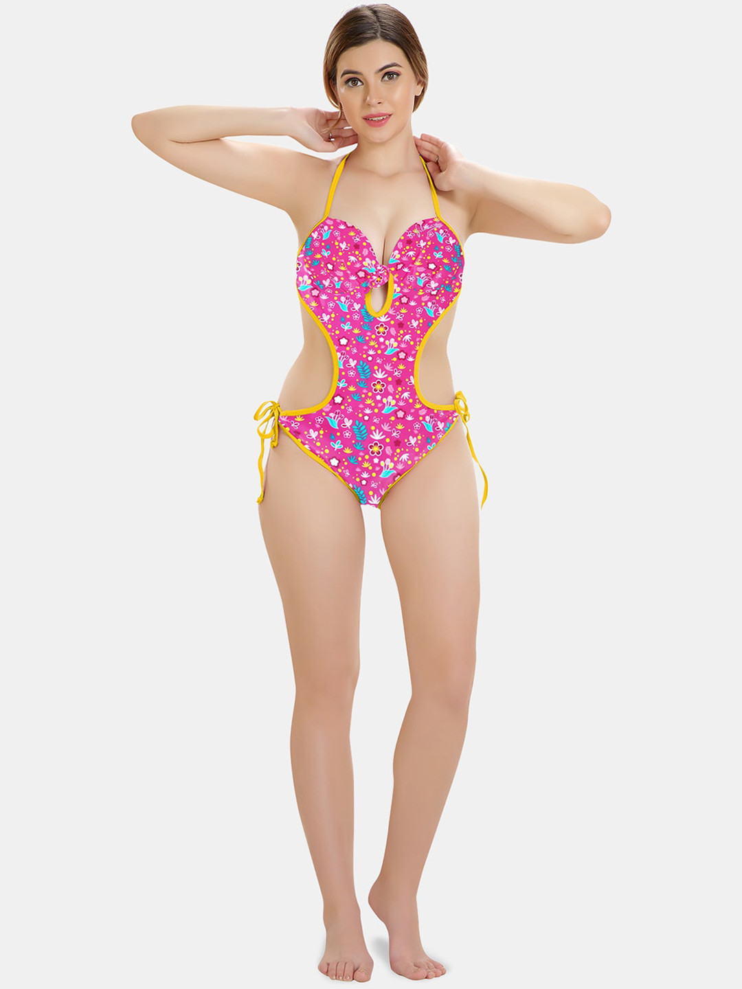 FILMAX ORIGINALS Floral Butterfly One-Piece Bikini Printed Swimsuit