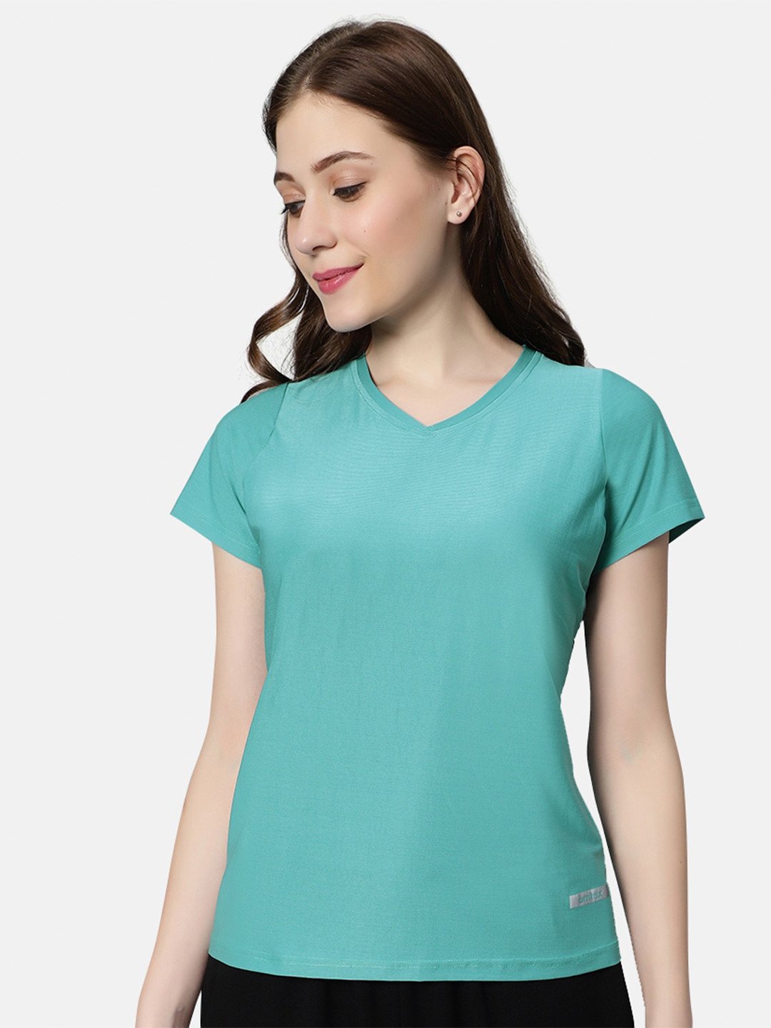 Omtex V-Neck Short Sleeves Sports T-shirt