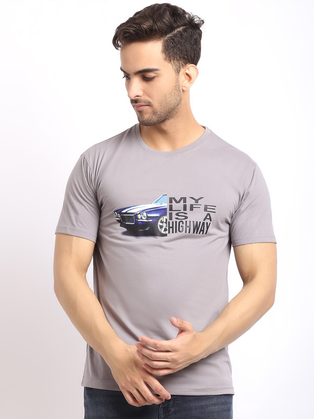 HOUSE OF VEDAS Graphic Printed T-shirt