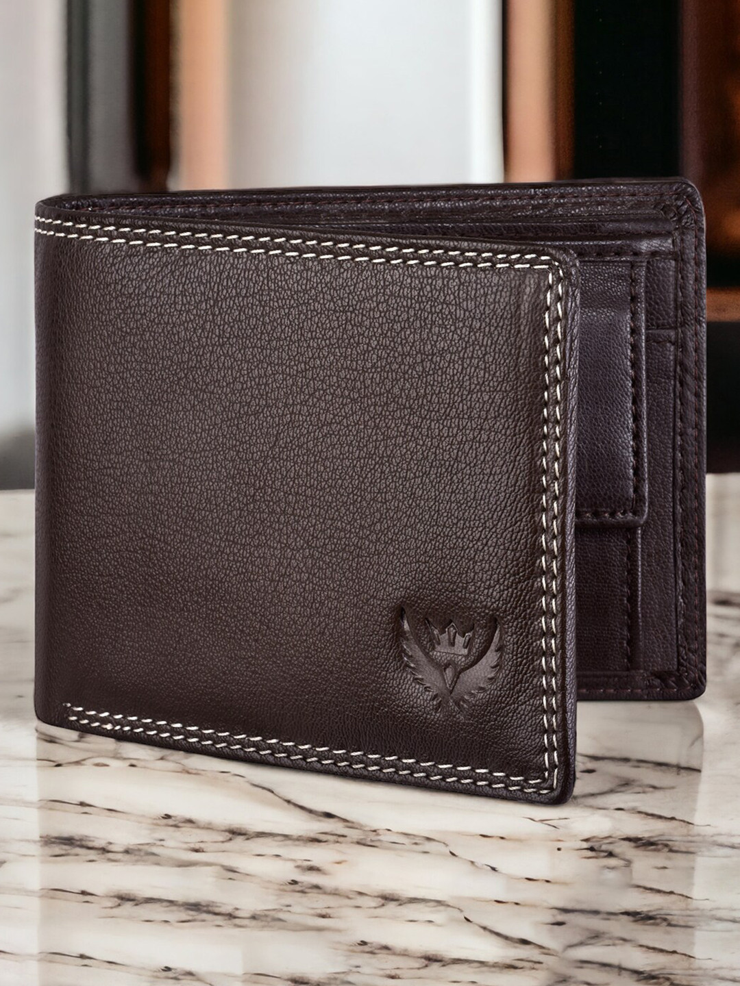 LORENZ Leather Two Fold Wallet