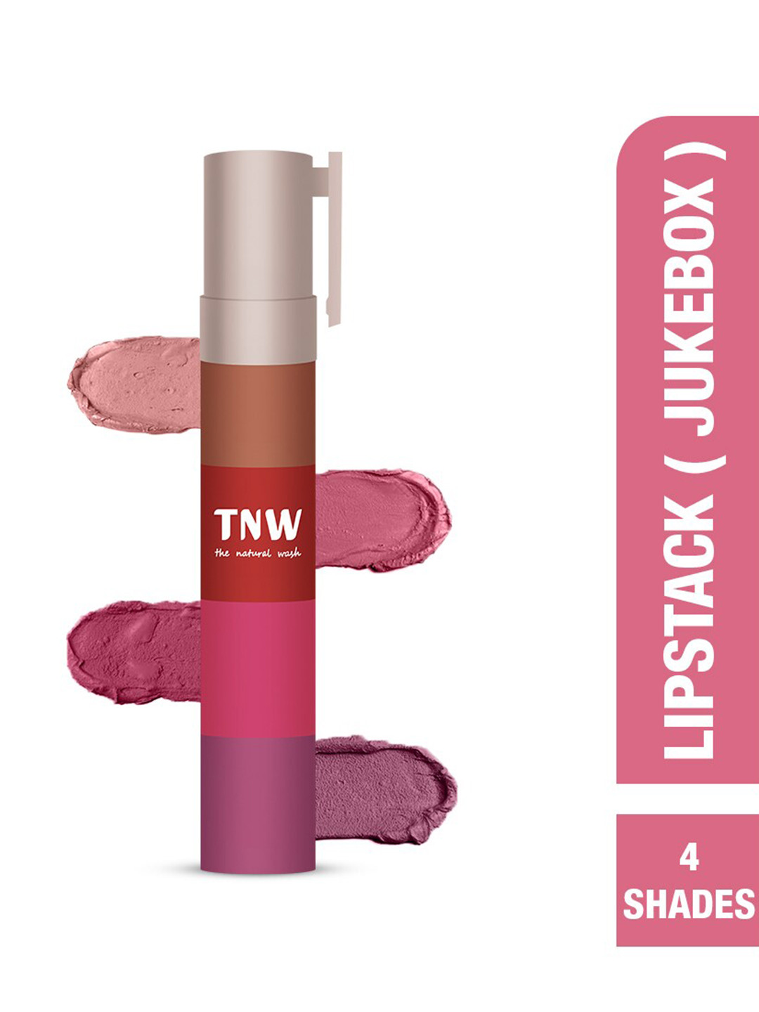 TNW the natural wash 4 In 1 Stack Up Your Shade Lipstick 6.4g - Jukebox 02