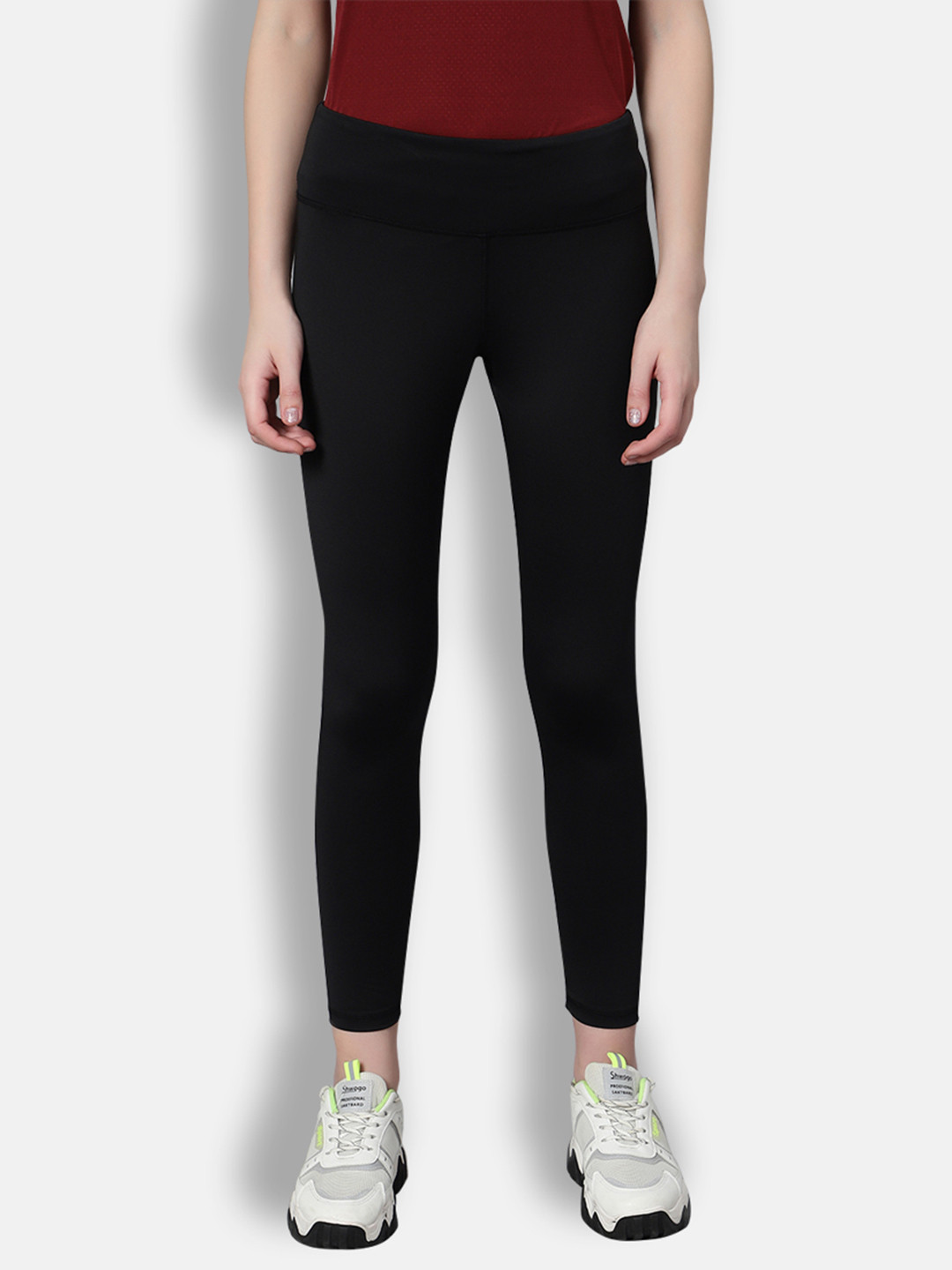 Omtex High Raise Ankle-Length Sports Tights