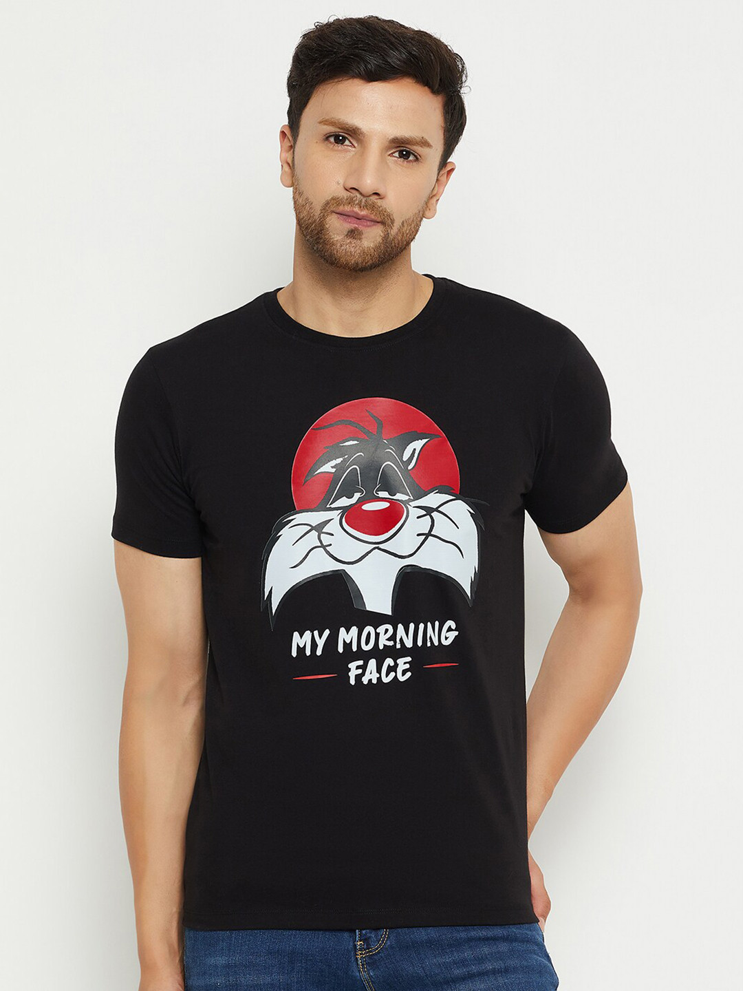 Wear Your Mind Conversational Printed Regular Fit Pure Cotton T-shirt