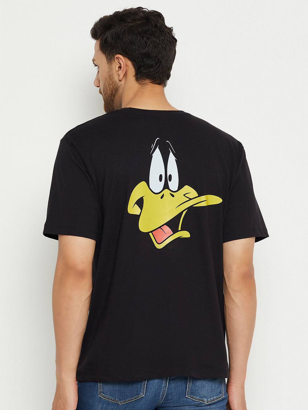 Wear Your Mind Daffy Duck Print T-shirt