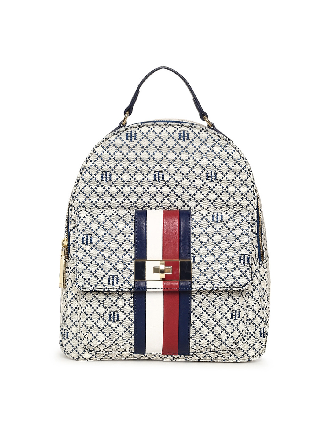 tommy hilfiger backpack beige