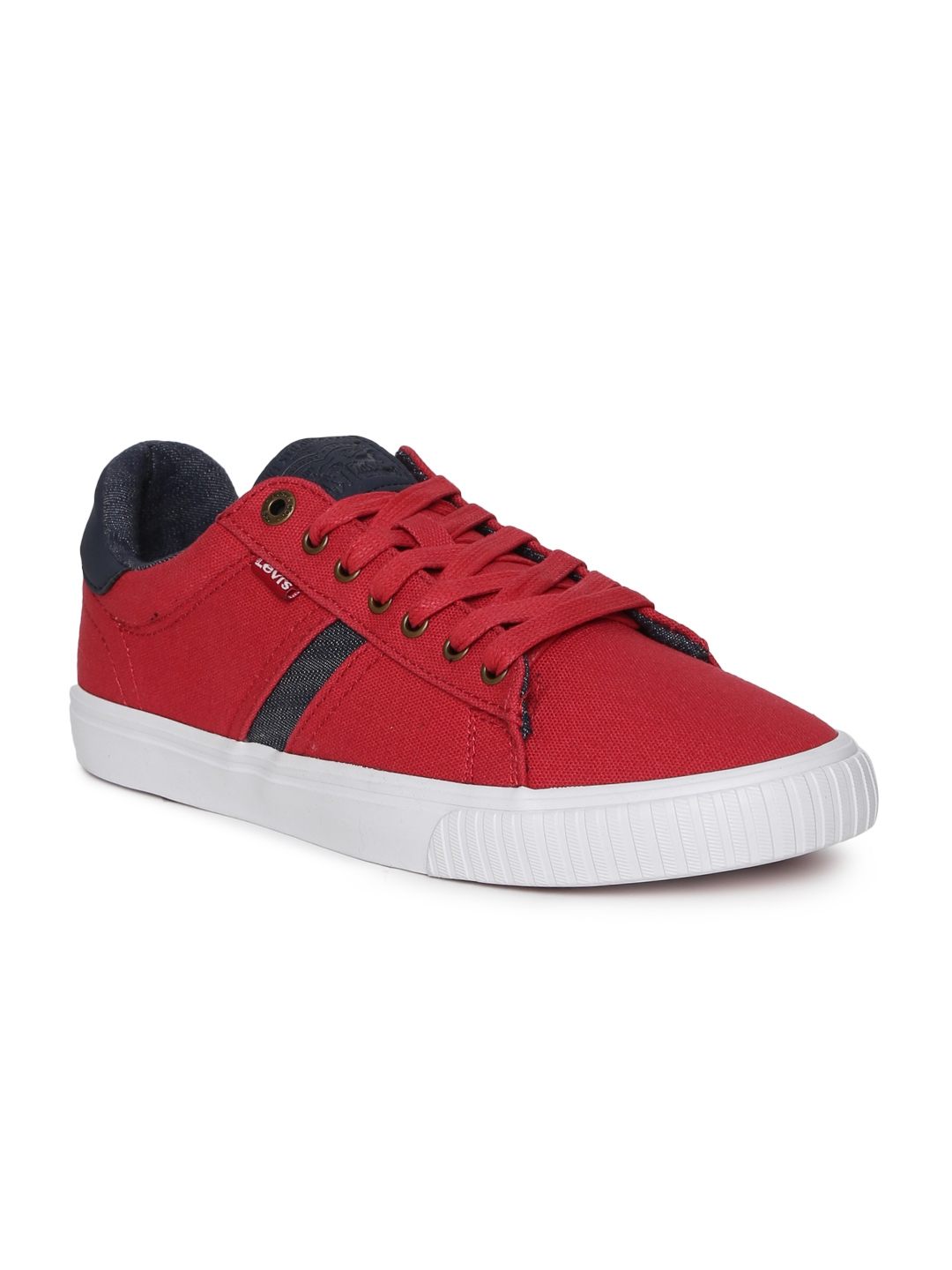levis shoes red